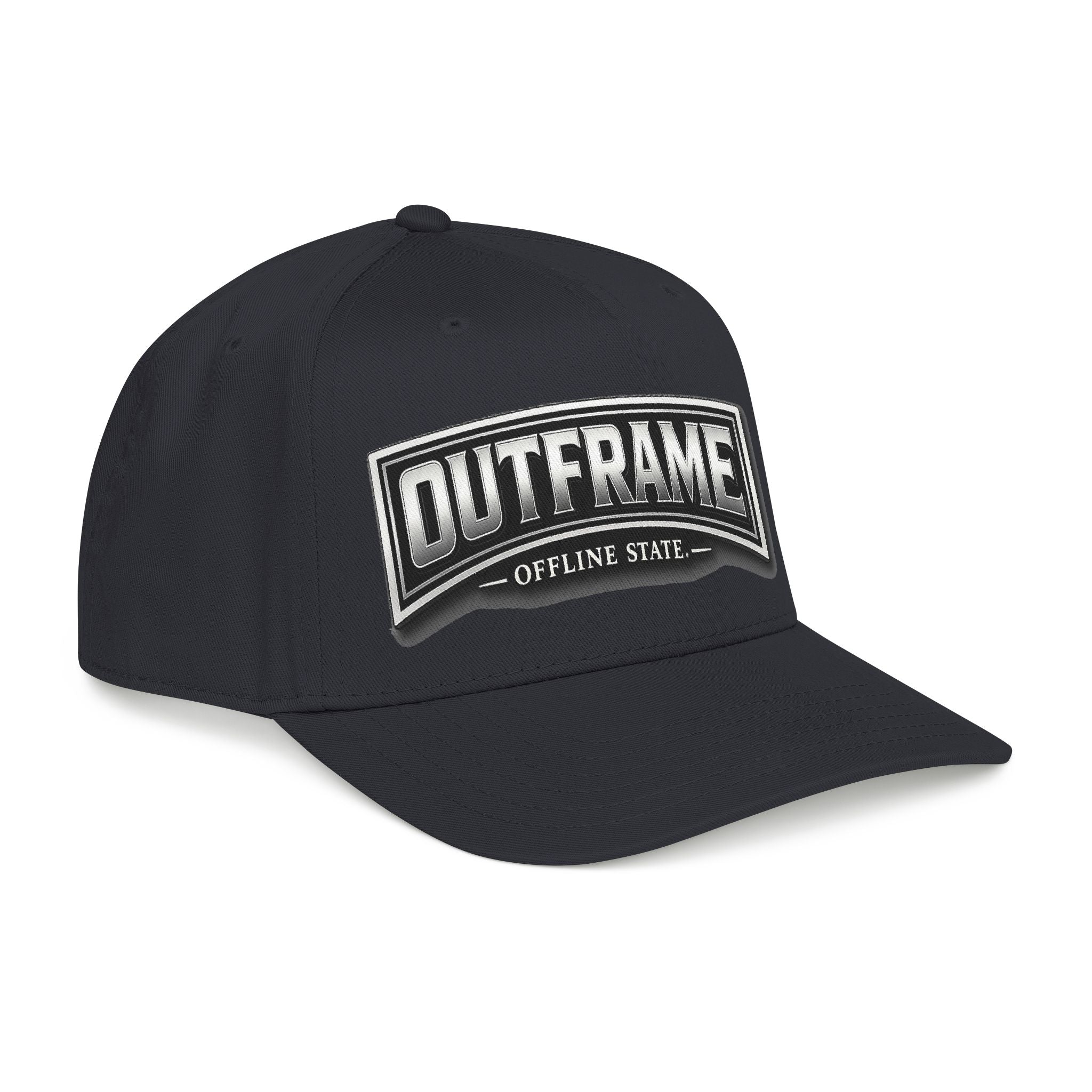 Outframe 'Offline State' Embroidered Baseball Cap — Vintage Arch Logo