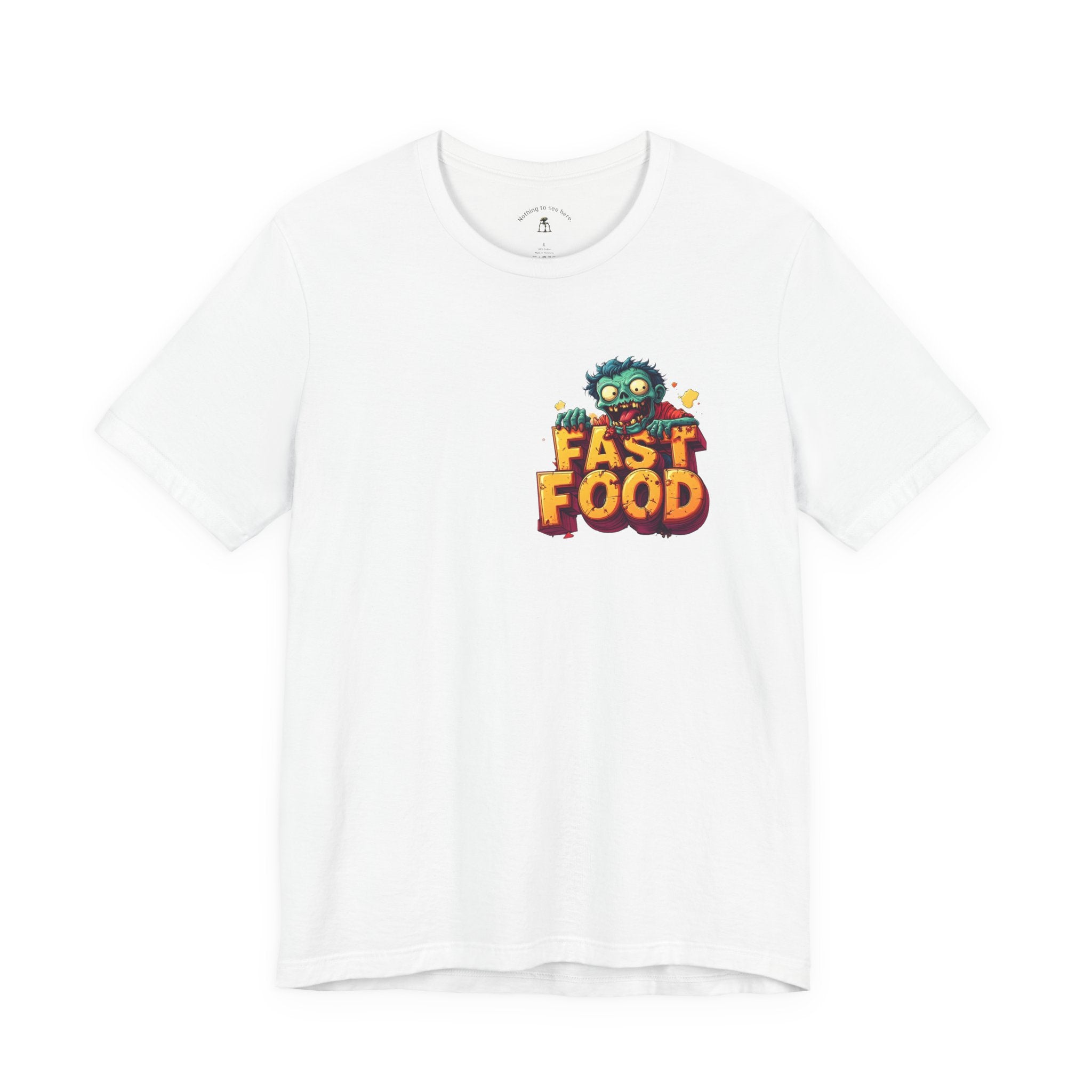 Zombies Don't Even Like Fast Food – Funny Zombie Apocalypse T-Shirt