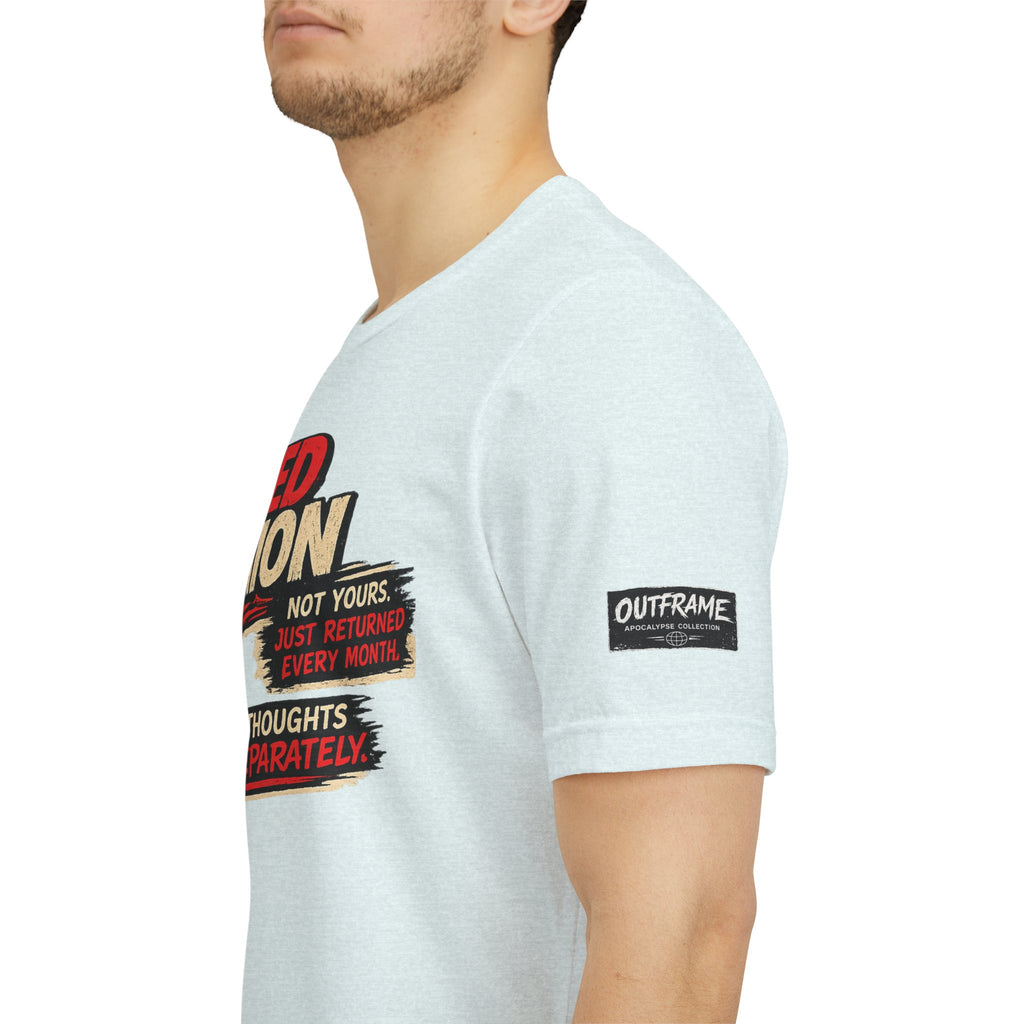 OUTFRAME™ RENTED OPINION | Retro Apocalypse Graphic T-Shirt | Vintage Social