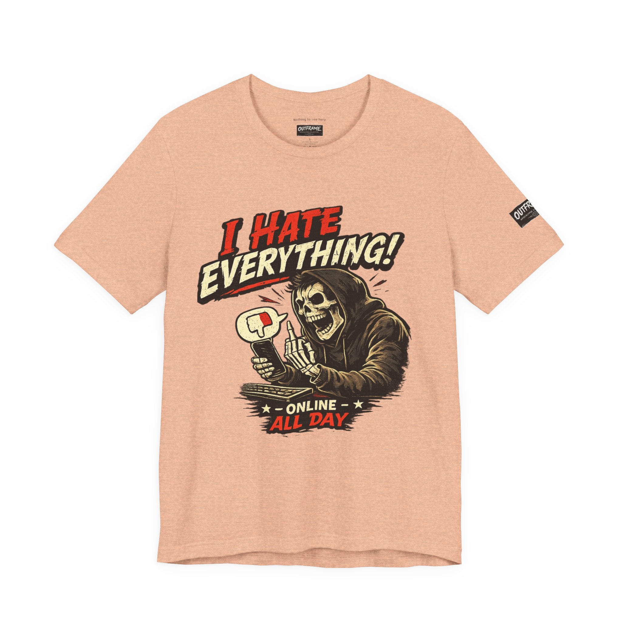 The Internet in 2026 – Hate It. Comment On It. Funny Graphic T-Shirt | OUTFRAME
