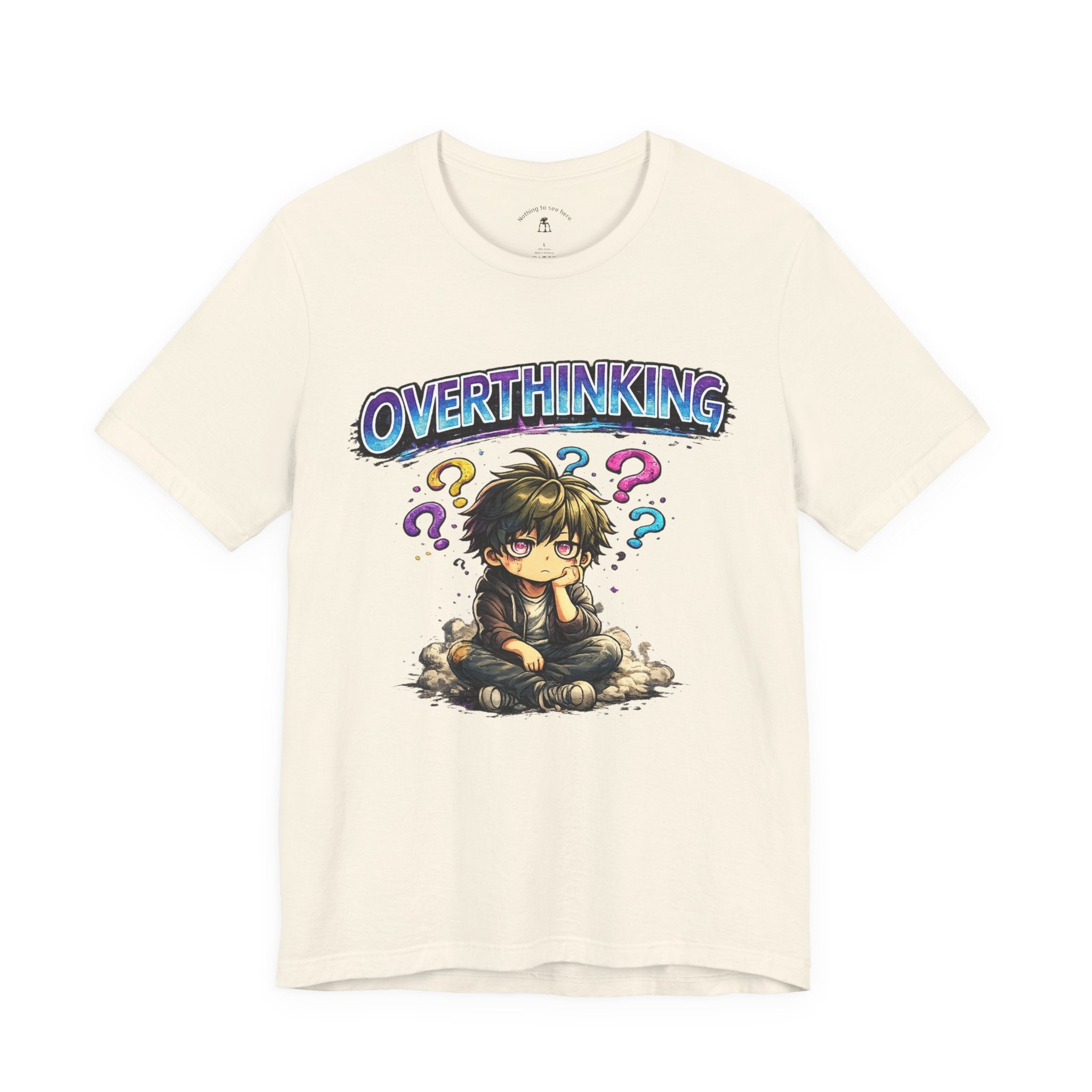 Overthinking – Still Deciding... | Retro Anime Apocalypse T-Shirt