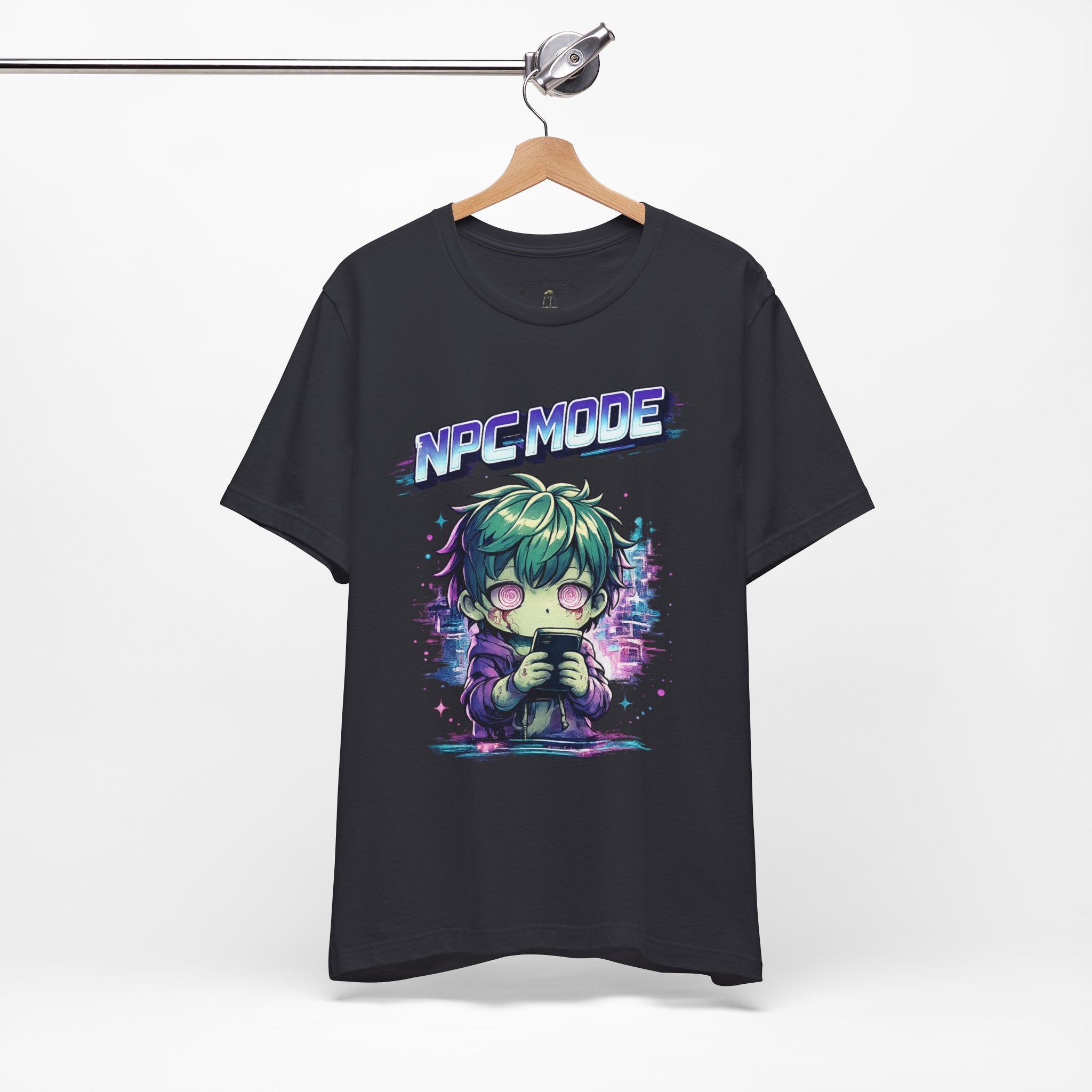 NPC MODE – Main Character Not Detected | Retro Anime Apocalypse T-Shirt