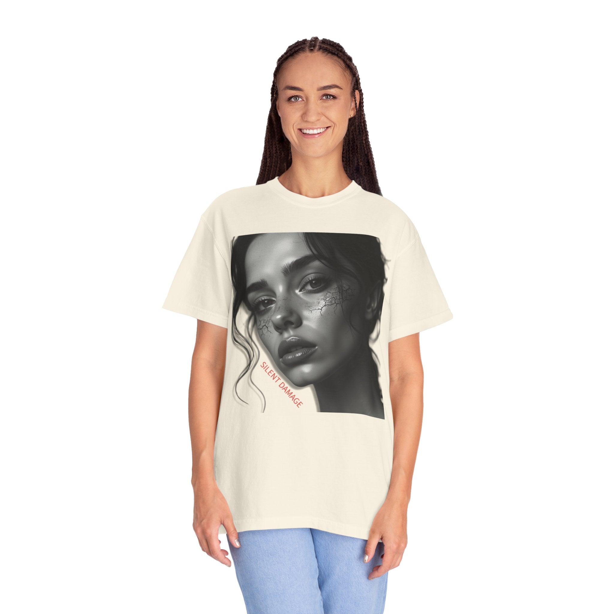 Silent Damage – Outframe Graphic Tee