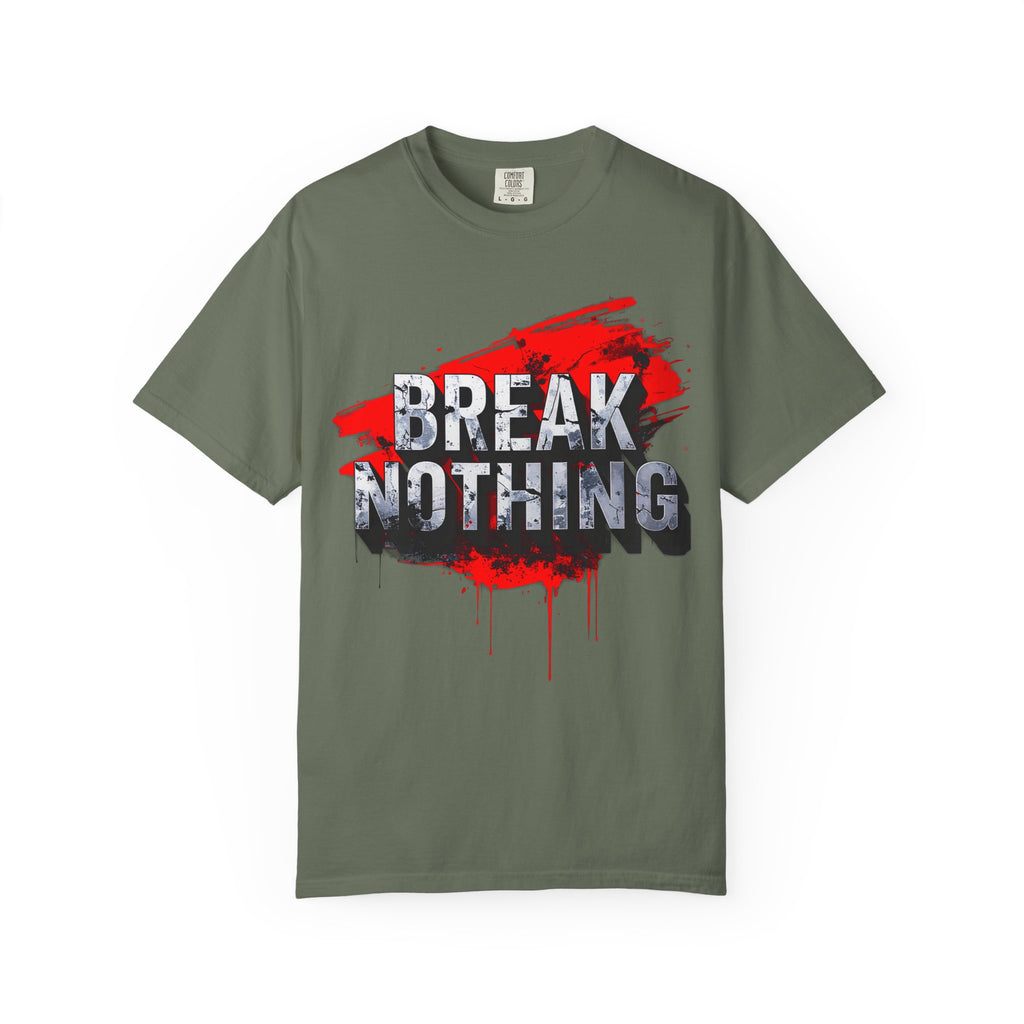 BREAK NOTHING – RAW Statement Hoodie | Outframe