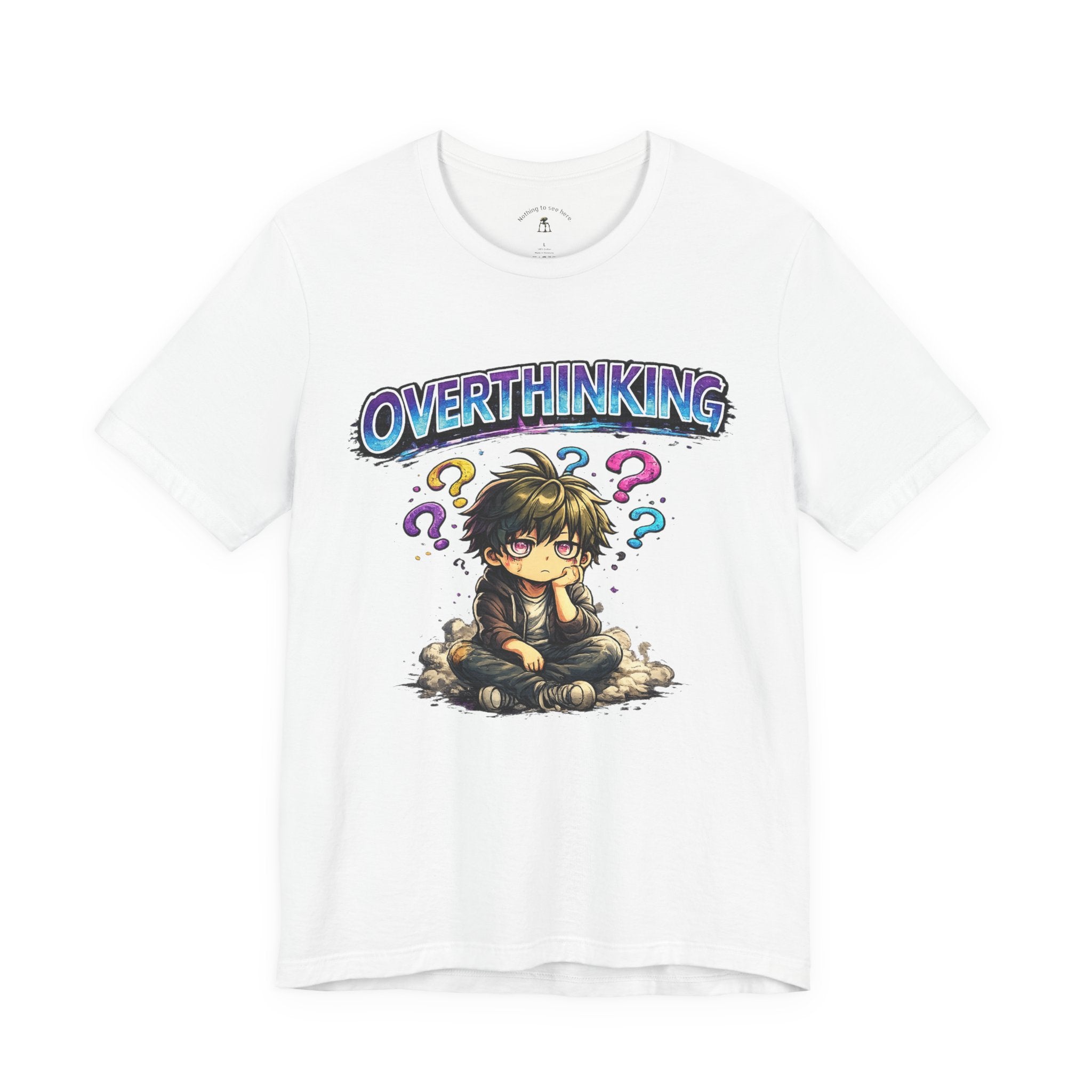 Overthinking – Still Deciding... | Retro Anime Apocalypse T-Shirt