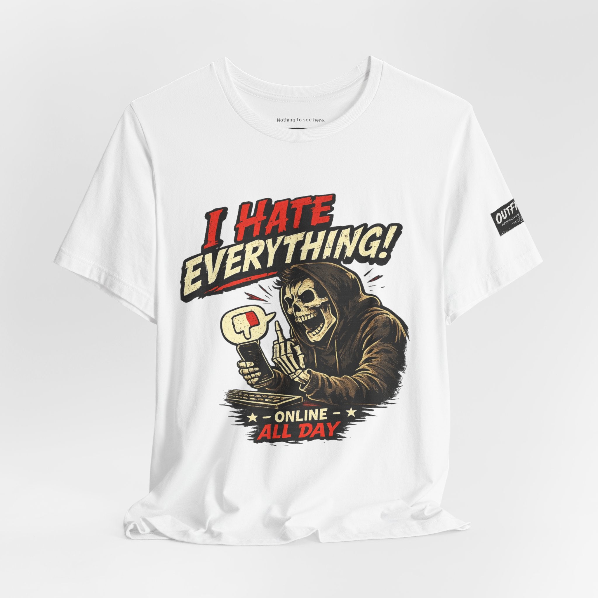 The Internet in 2026 – Hate It. Comment On It. Funny Graphic T-Shirt | OUTFRAME