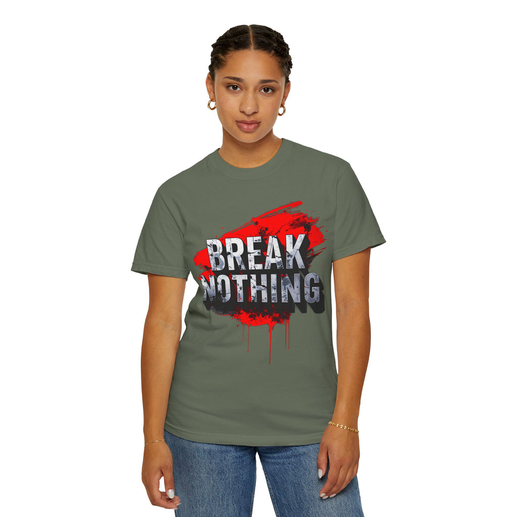 BREAK NOTHING – RAW Statement Hoodie | Outframe