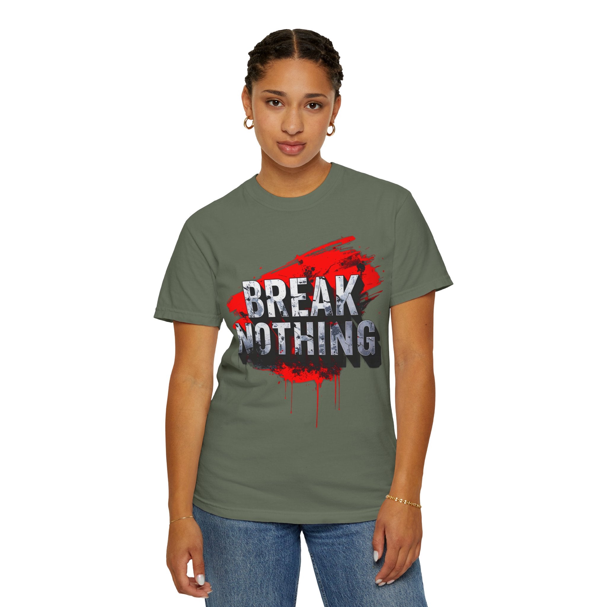 BREAK NOTHING – RAW Statement Hoodie | Outframe