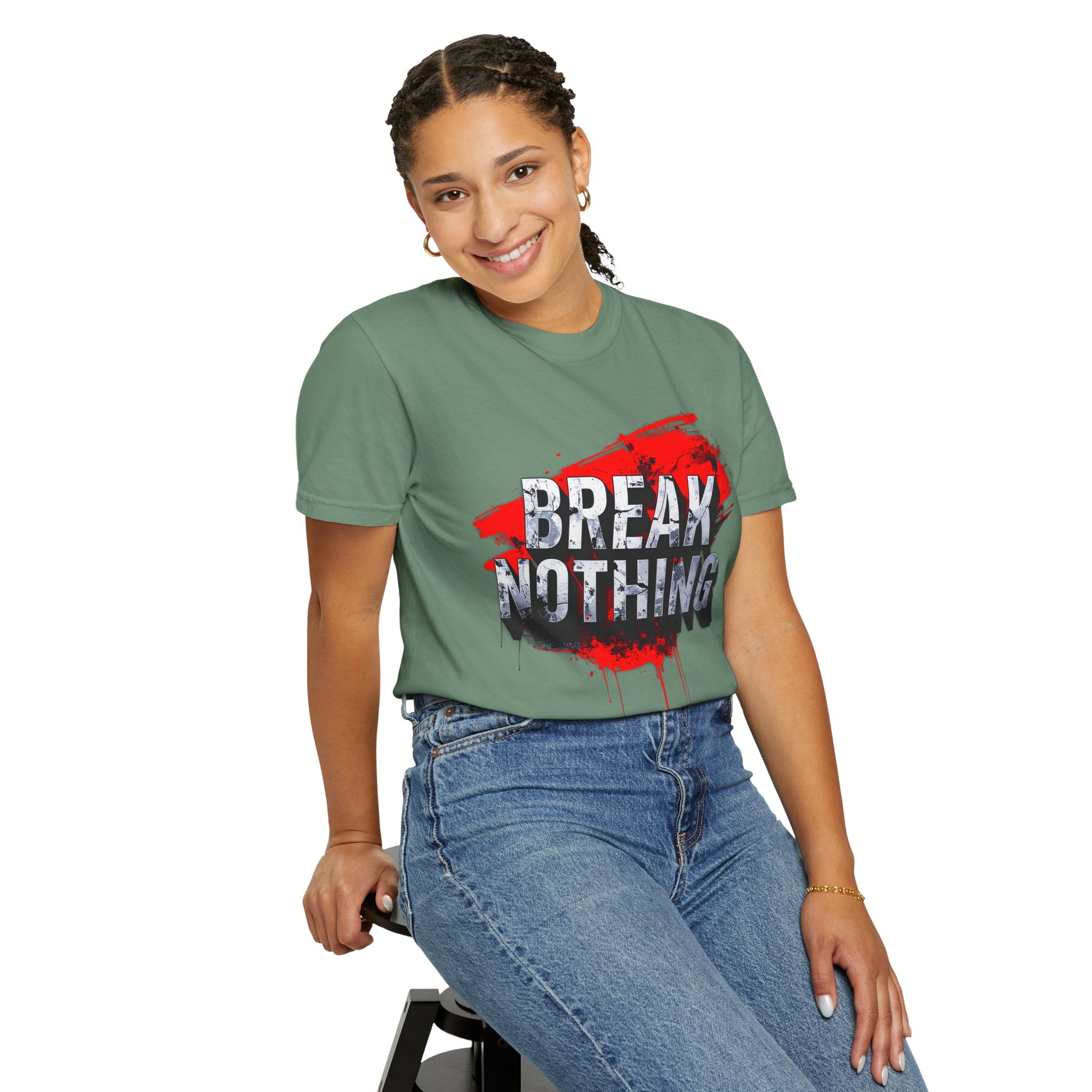 BREAK NOTHING – RAW Statement Hoodie | Outframe
