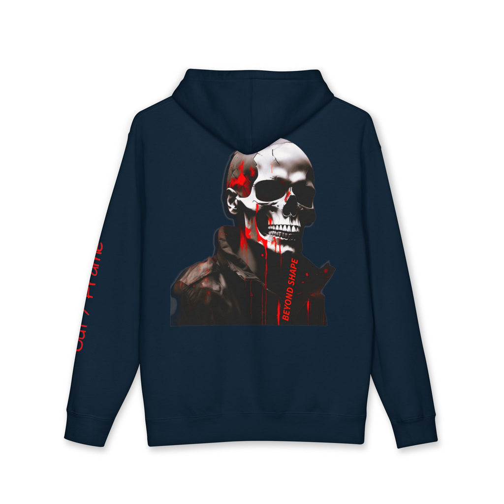 OUTFRAME – BEYOND SHAPE Skull Hoodie