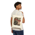 Canvas Tote Bag — "The System Doesn’t Want You" Protest Graphic Shopper