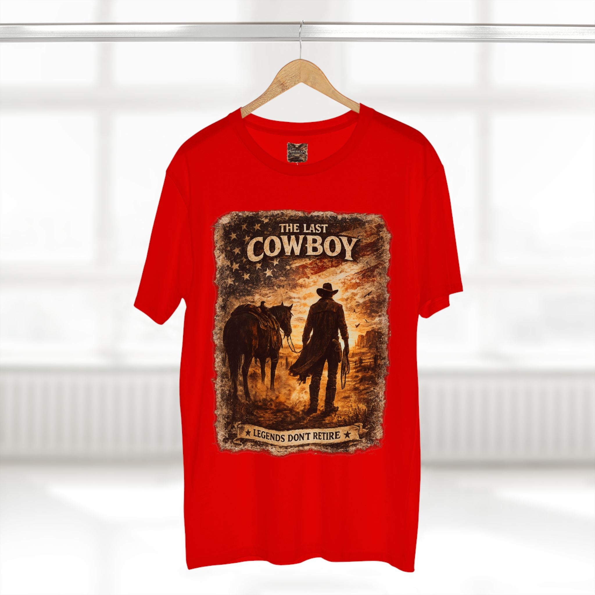 The Last Cowboy – Vintage Western Graphic T-Shirt | American Collection