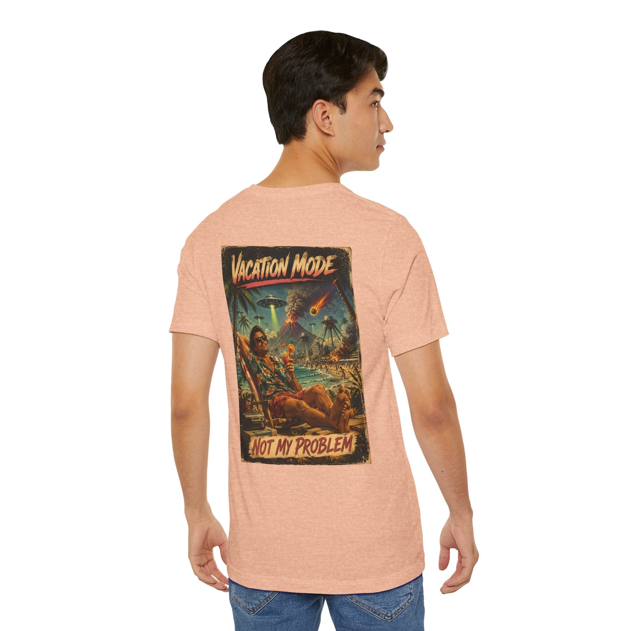 Vacation Mode - Not My Problem Funny Apocalypse T-Shirt