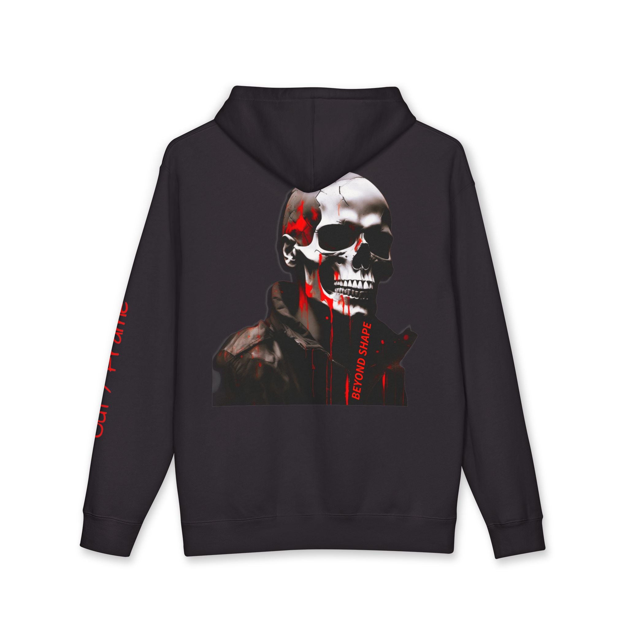 OUTFRAME – BEYOND SHAPE Skull Hoodie