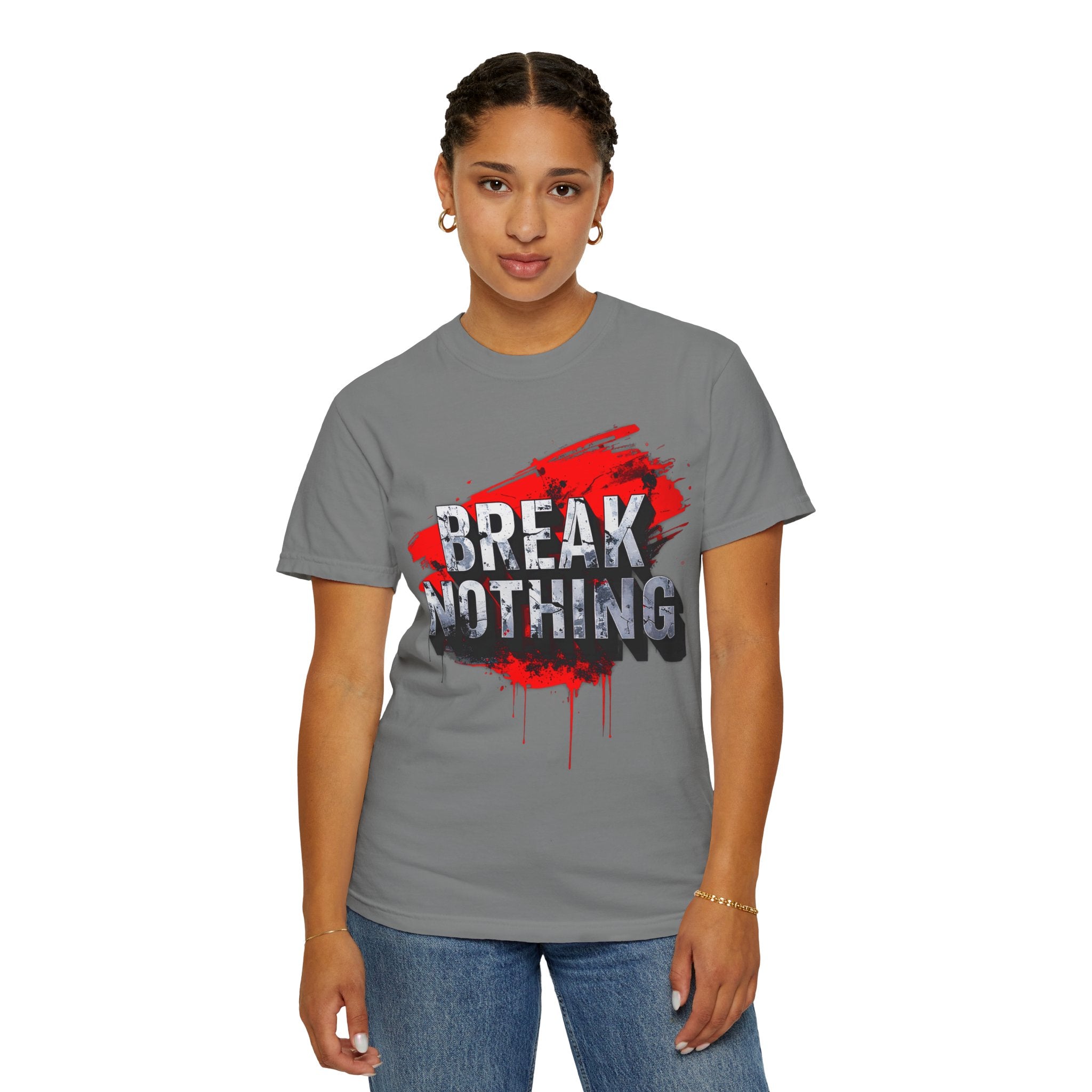 BREAK NOTHING – RAW Statement Hoodie | Outframe