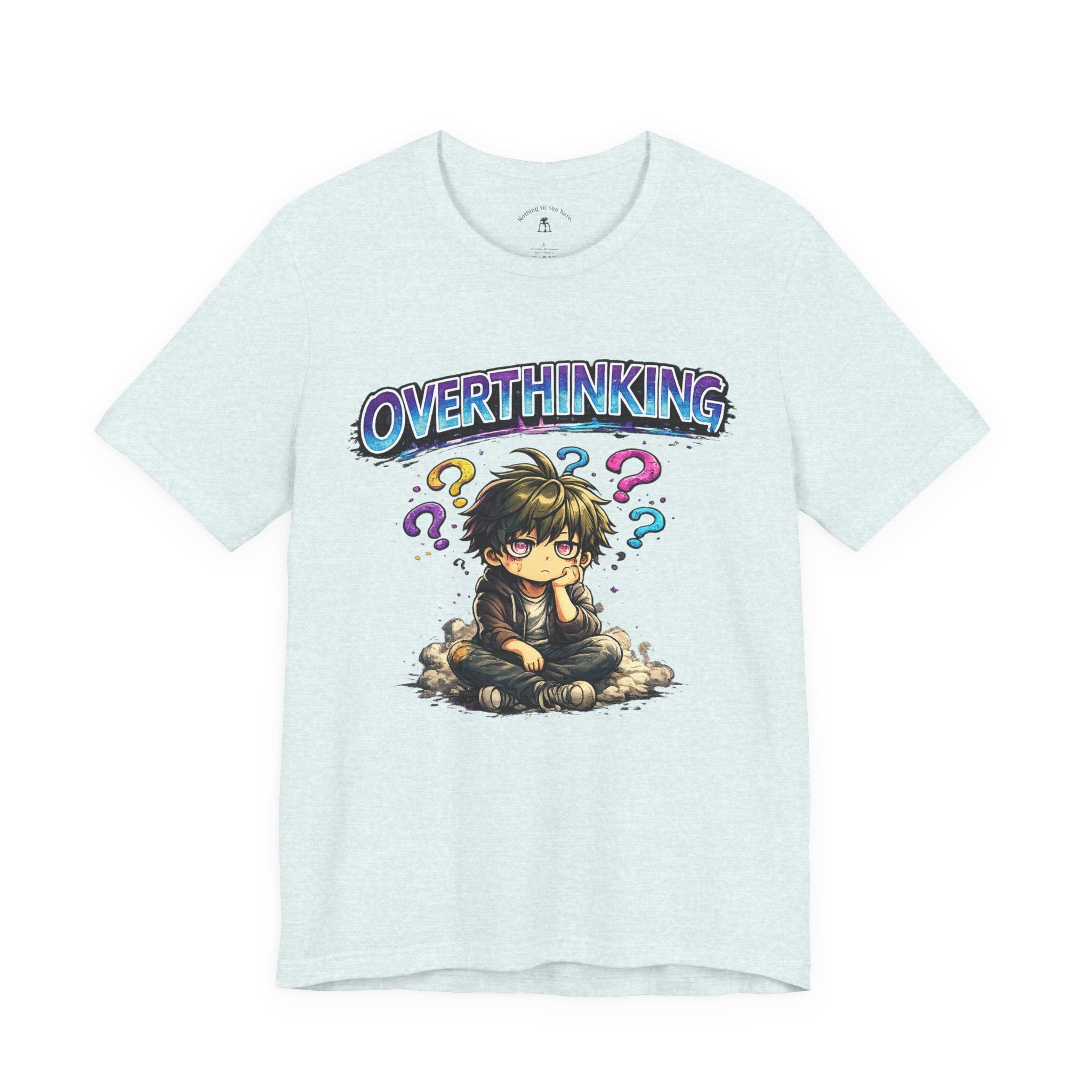 Overthinking – Still Deciding... | Retro Anime Apocalypse T-Shirt