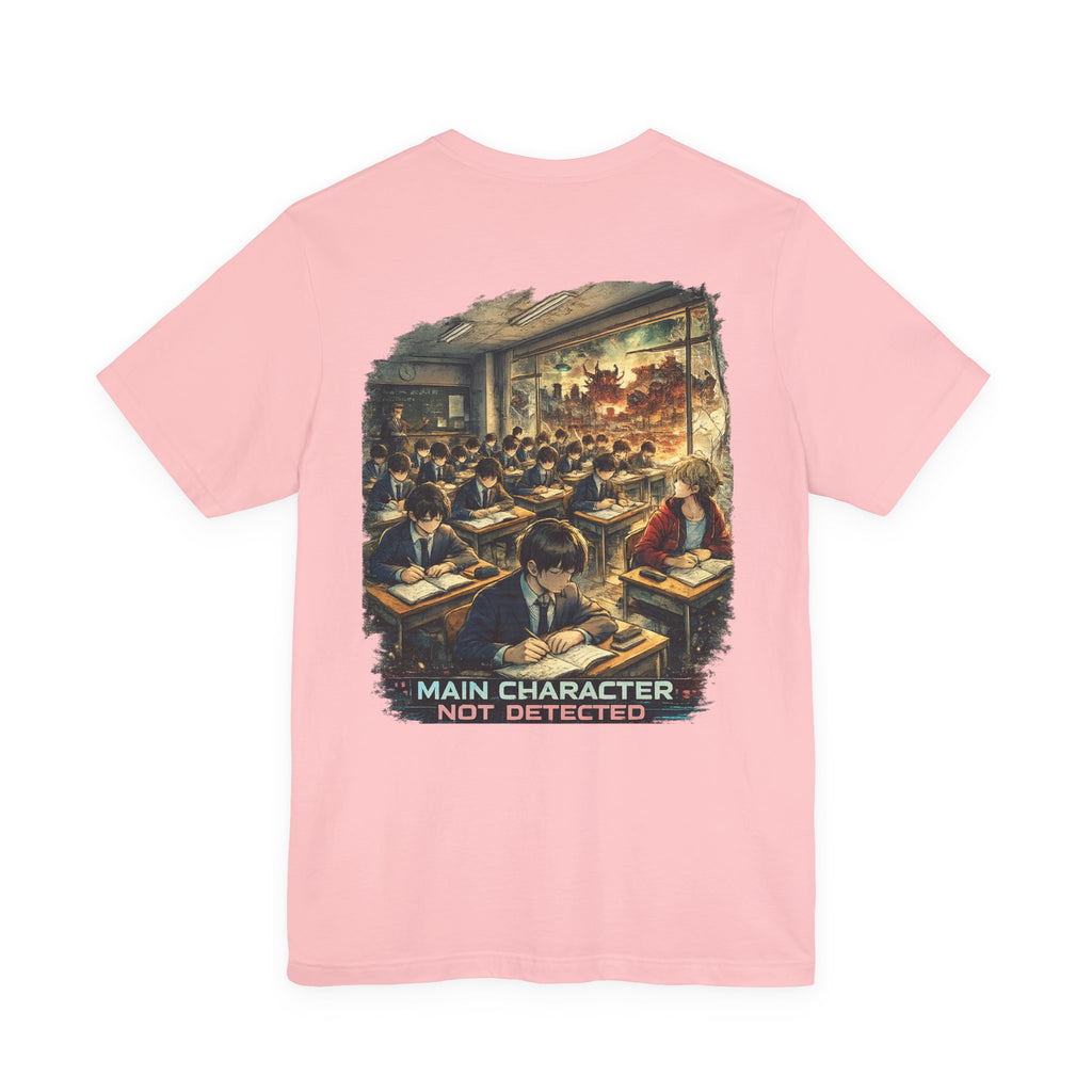 NPC MODE – Main Character Not Detected | Retro Anime Apocalypse T-Shirt