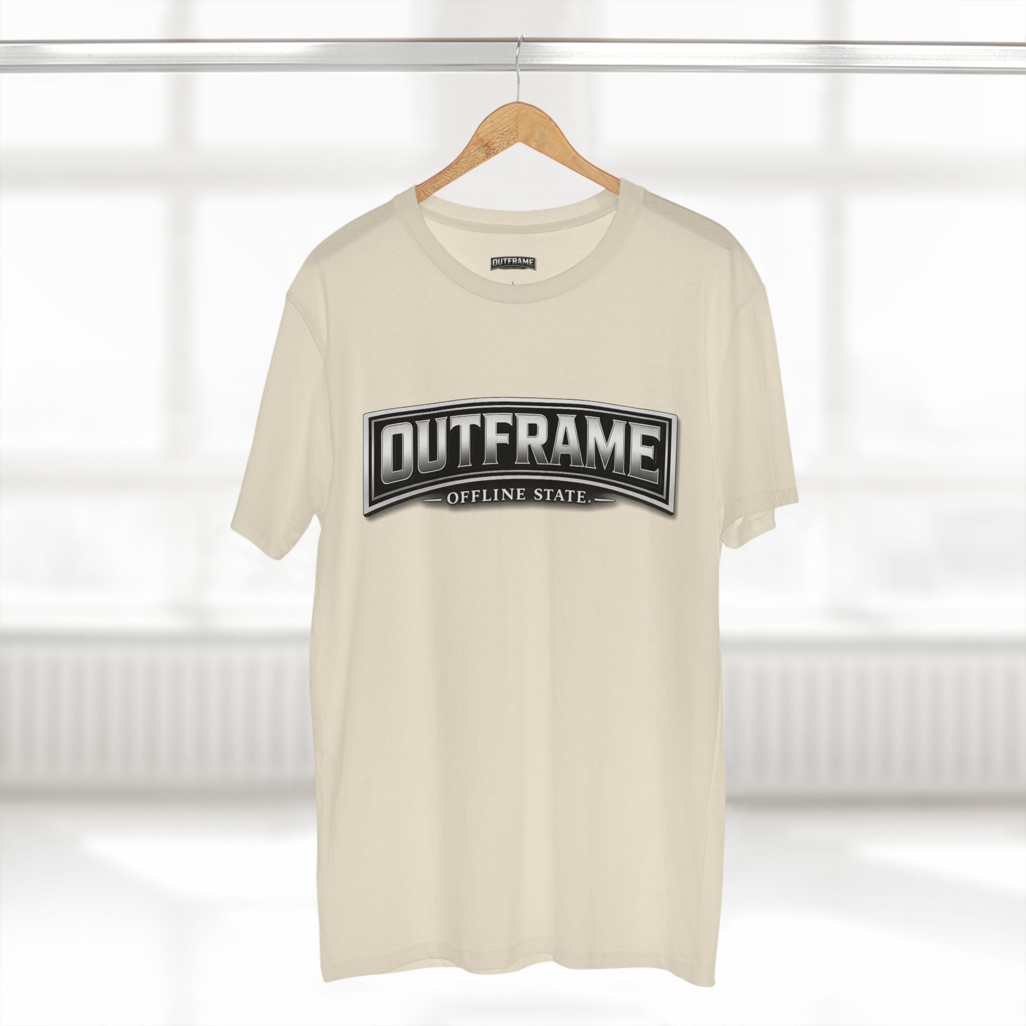 OUTFRAME® Offline State. | Premium Minimalist Statement T-Shirt | Essentials Collection