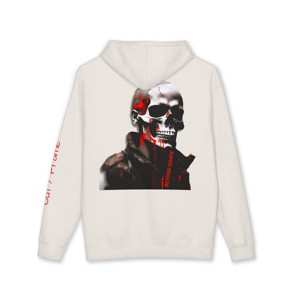 OUTFRAME – BEYOND SHAPE Skull Hoodie