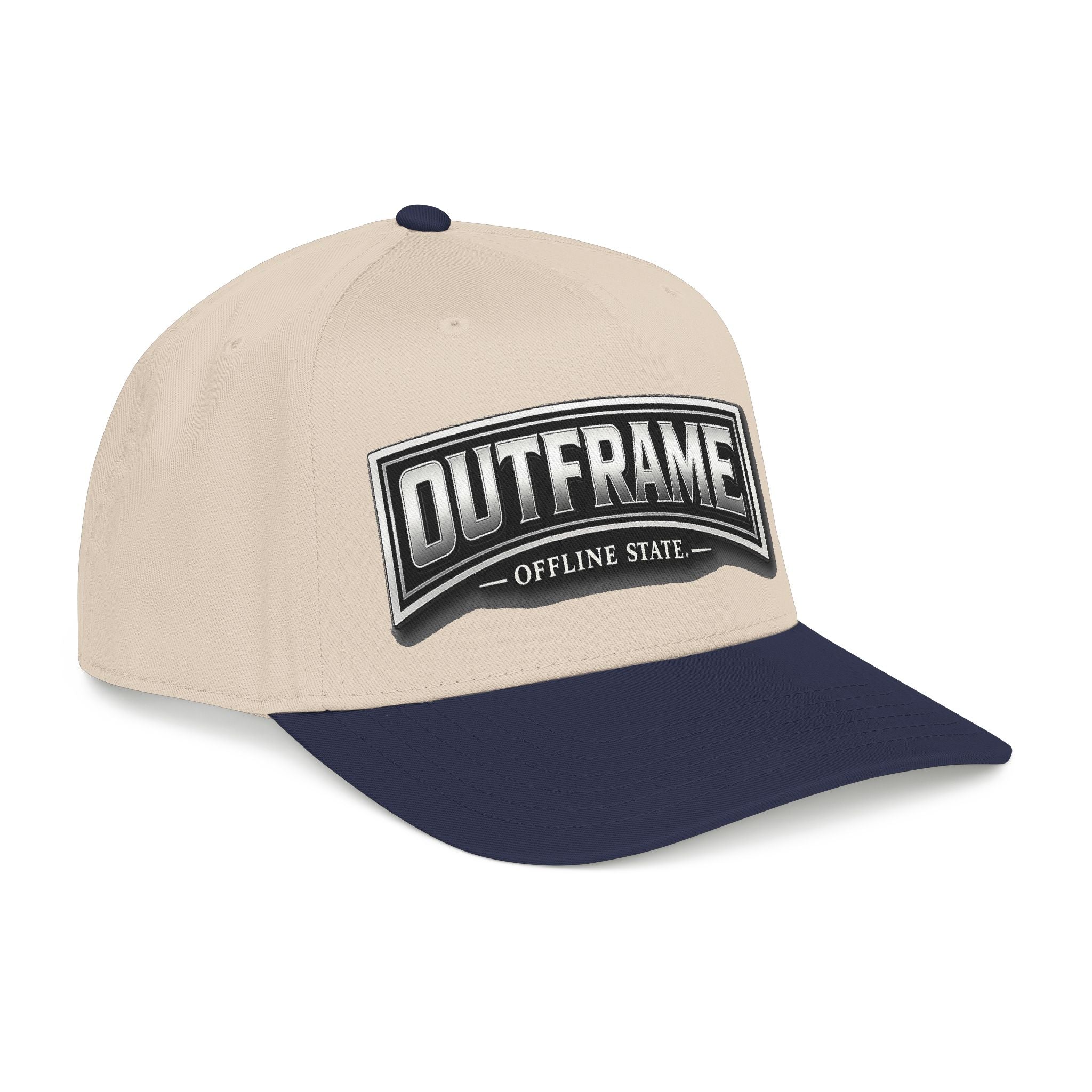 Outframe 'Offline State' Embroidered Baseball Cap — Vintage Arch Logo