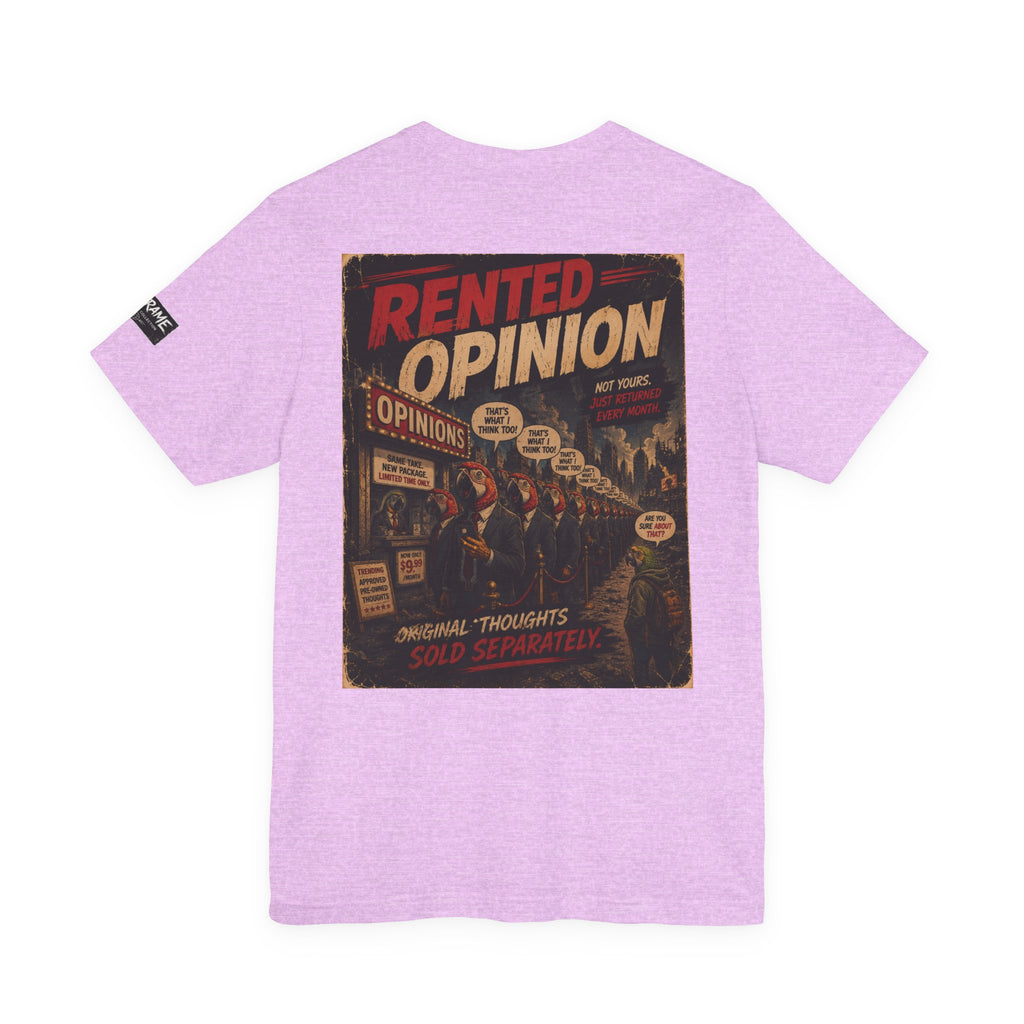 OUTFRAME™ RENTED OPINION | Retro Apocalypse Graphic T-Shirt | Vintage Social