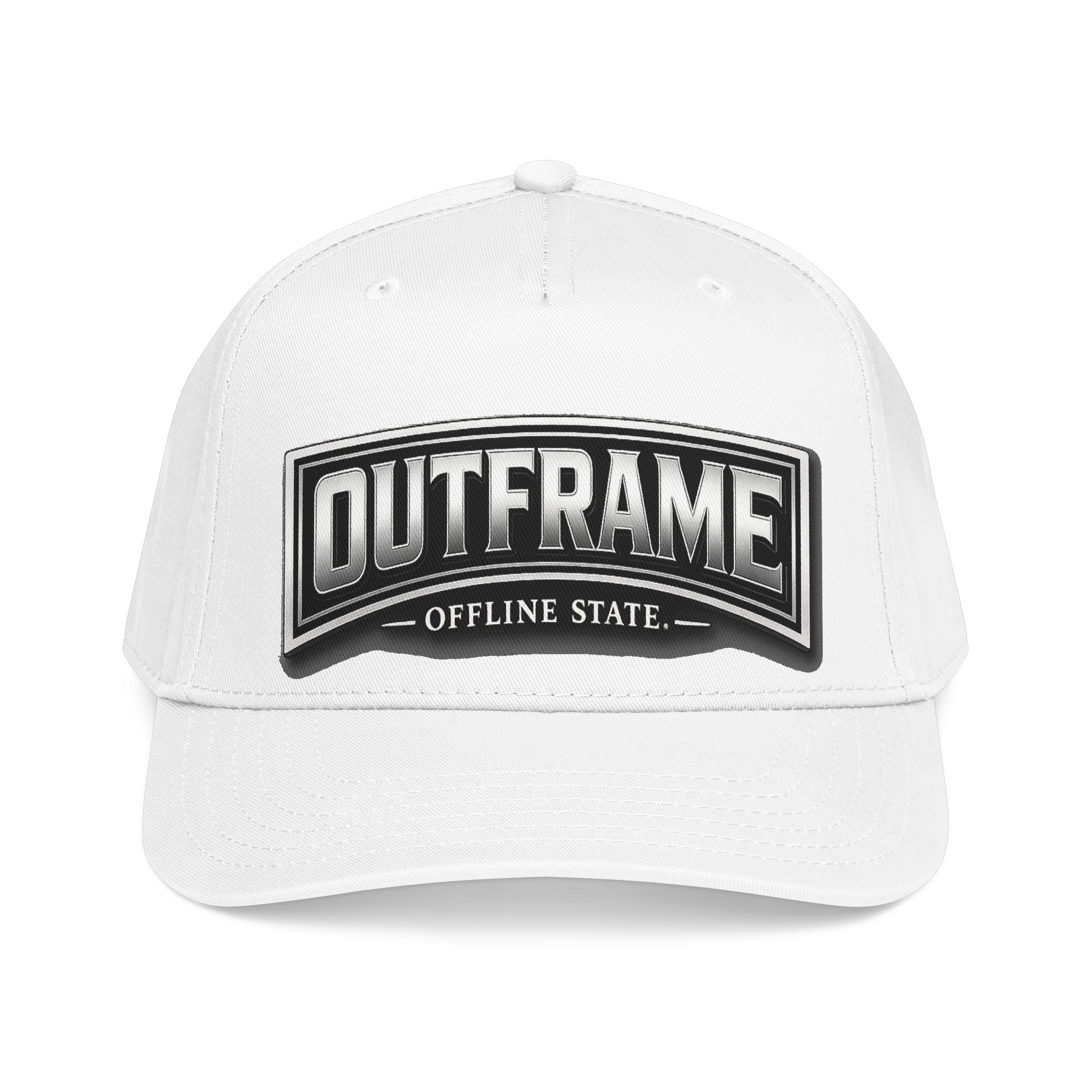 Outframe 'Offline State' Embroidered Baseball Cap — Vintage Arch Logo