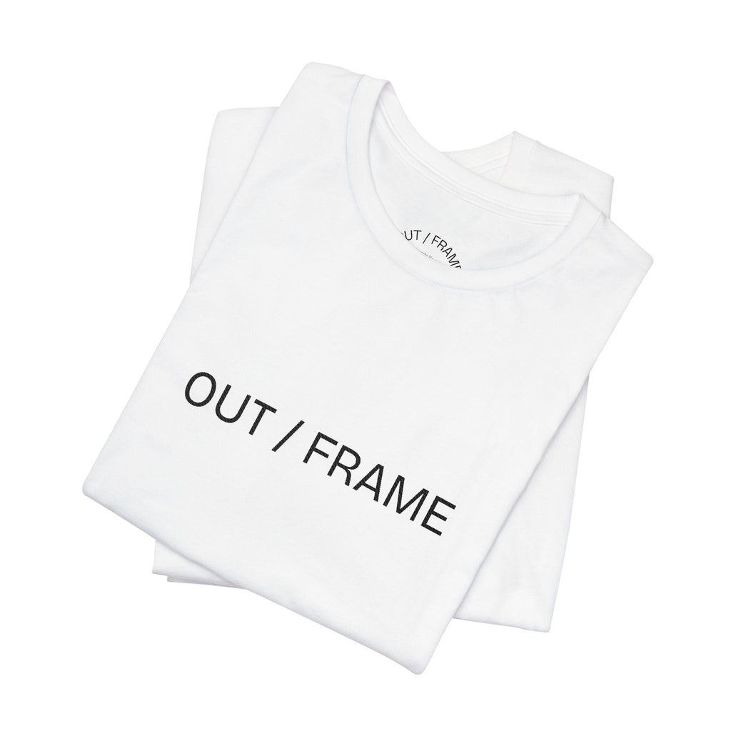 OUTFRAME Minimal Logo Tee – Light Edition