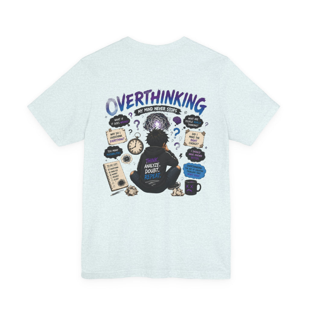 Overthinking – Still Deciding... | Retro Anime Apocalypse T-Shirt