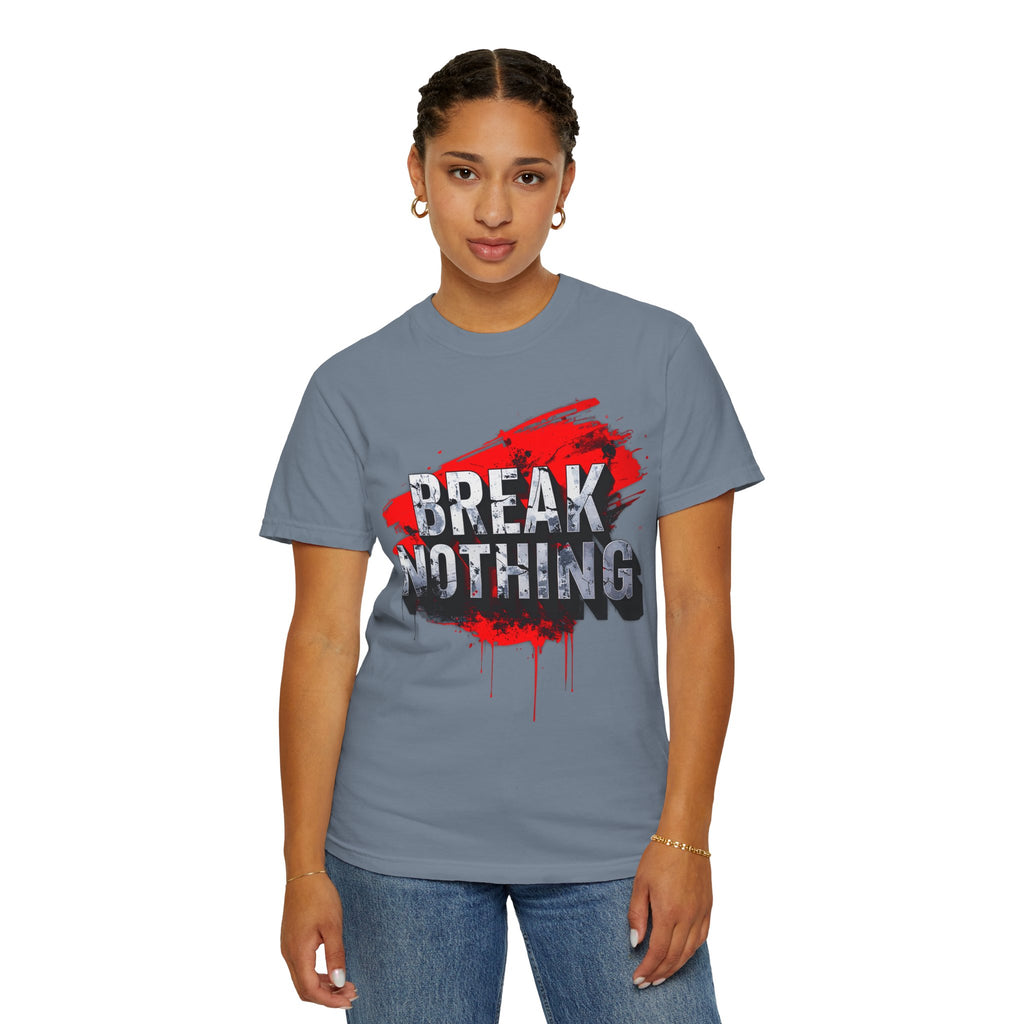 BREAK NOTHING – RAW Statement Hoodie | Outframe