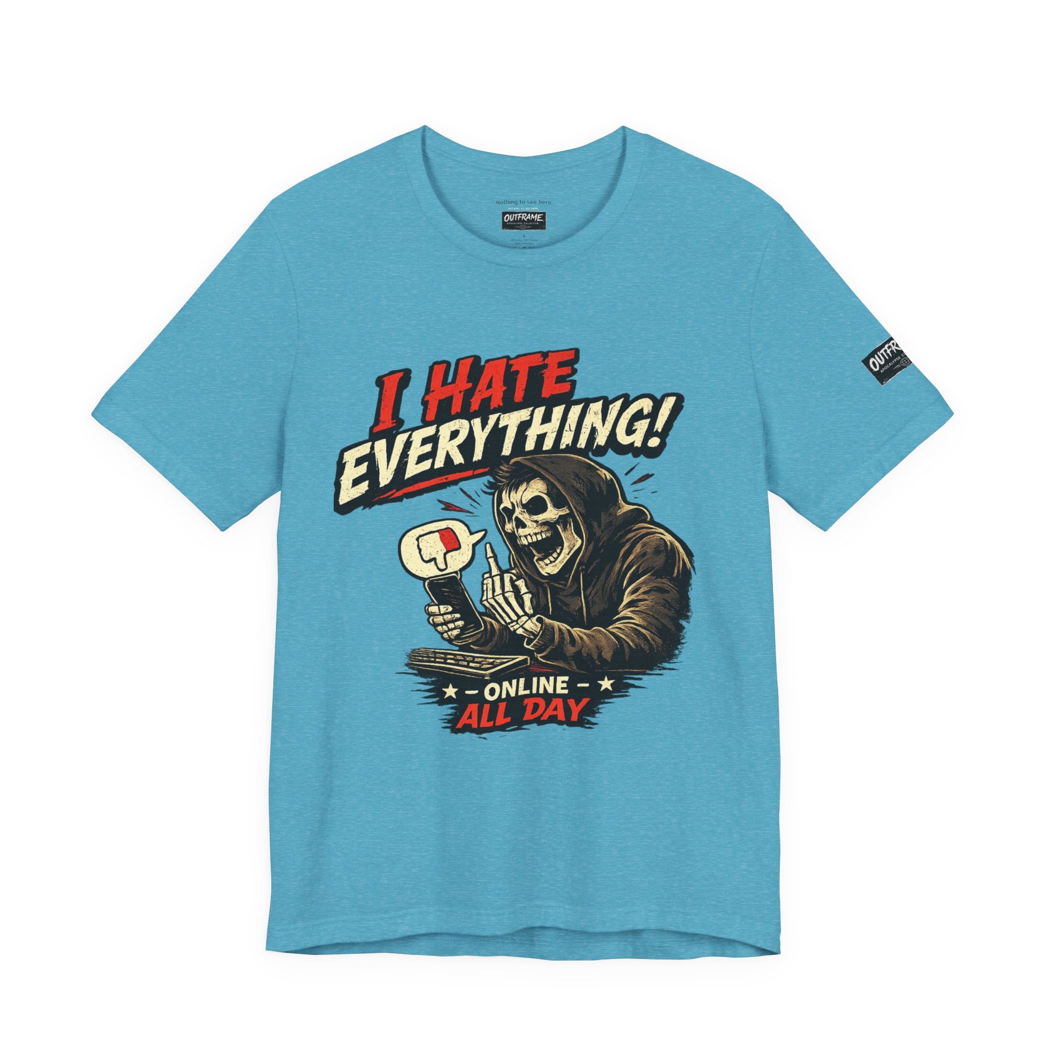 The Internet in 2026 – Hate It. Comment On It. Funny Graphic T-Shirt | OUTFRAME