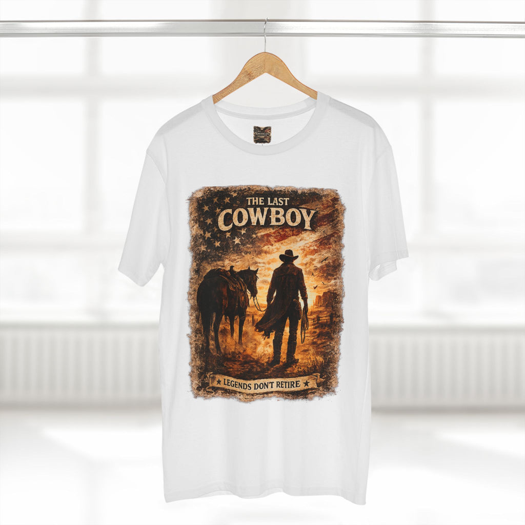 The Last Cowboy – Vintage Western Graphic T-Shirt | American Collection