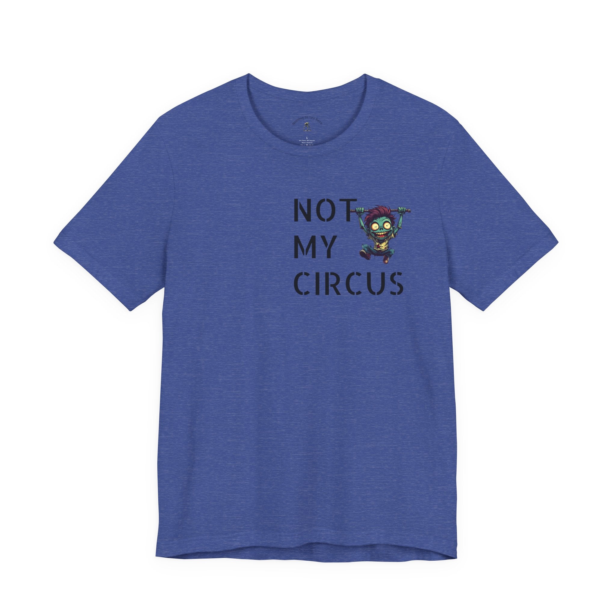 OUTFRAME – Not My Circus Not My Monkeys | Retro Apocalypse Graphic T-Shirt