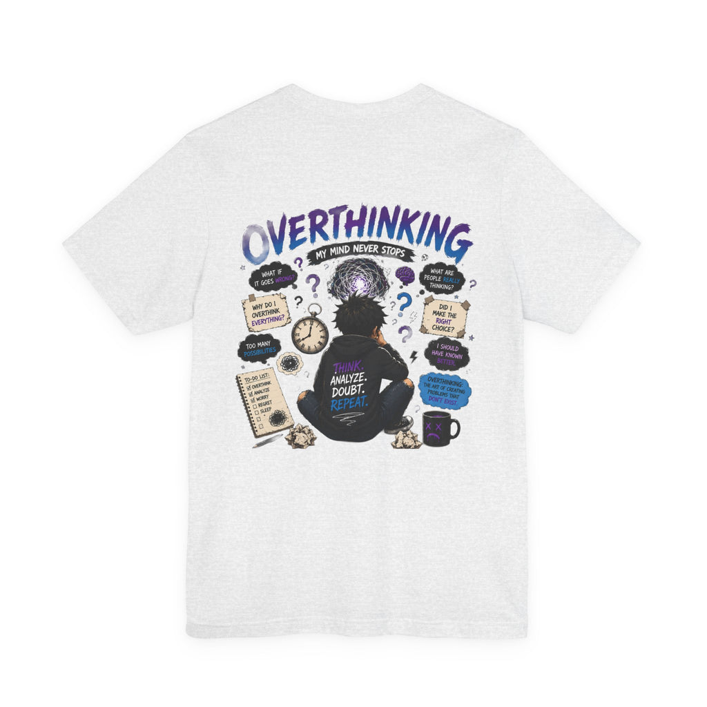 Overthinking – Still Deciding... | Retro Anime Apocalypse T-Shirt