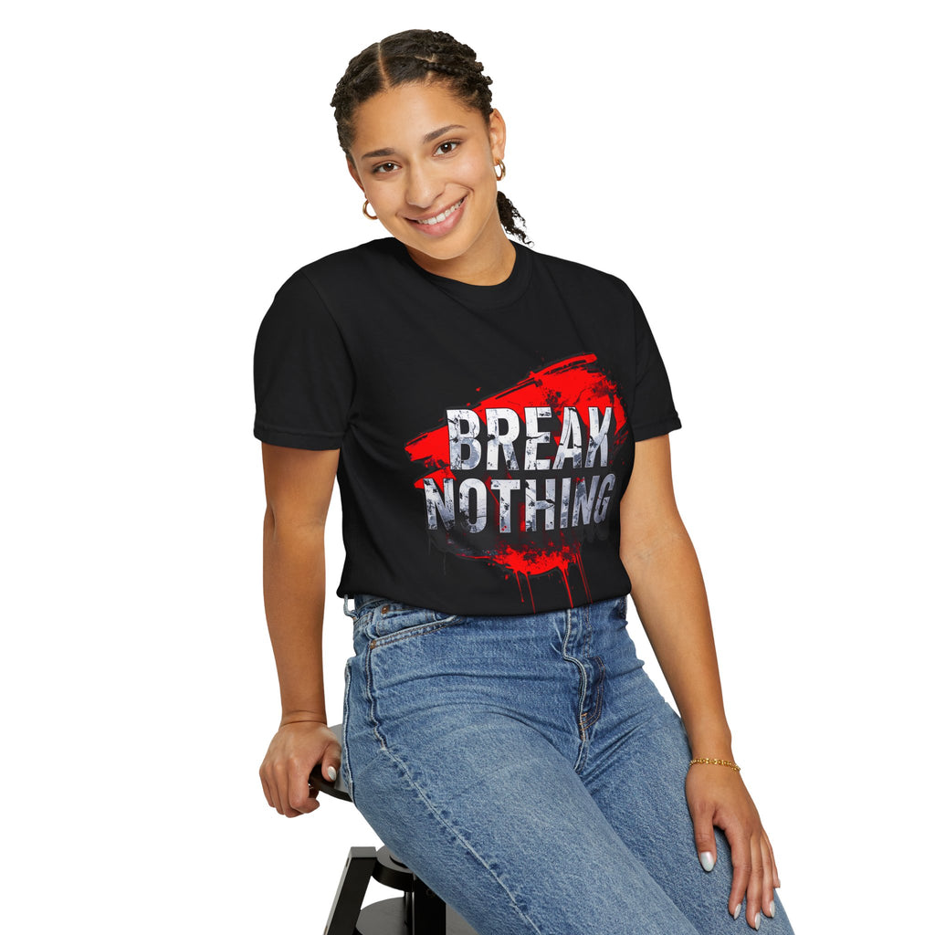 BREAK NOTHING – RAW Statement Hoodie | Outframe