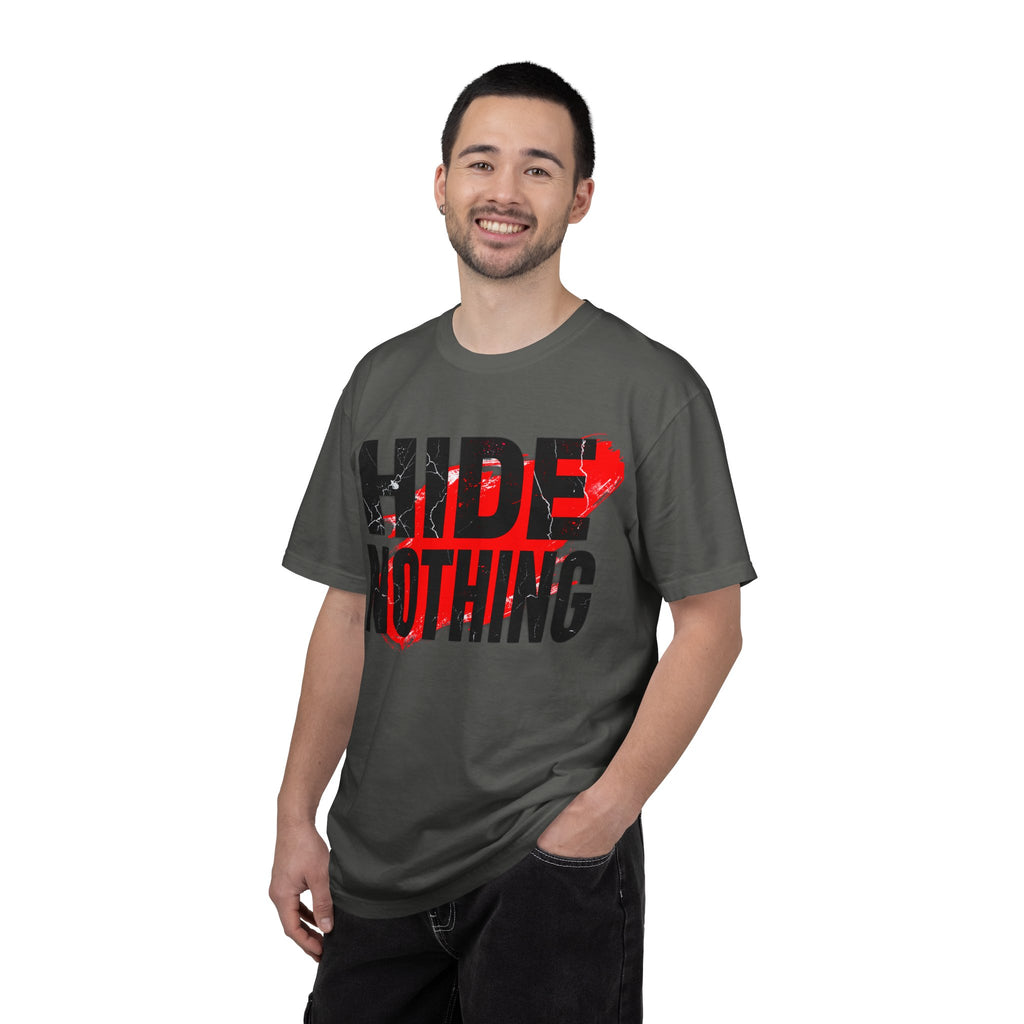HIDE NOTHING – Dark RAW Hoodie | Outframe