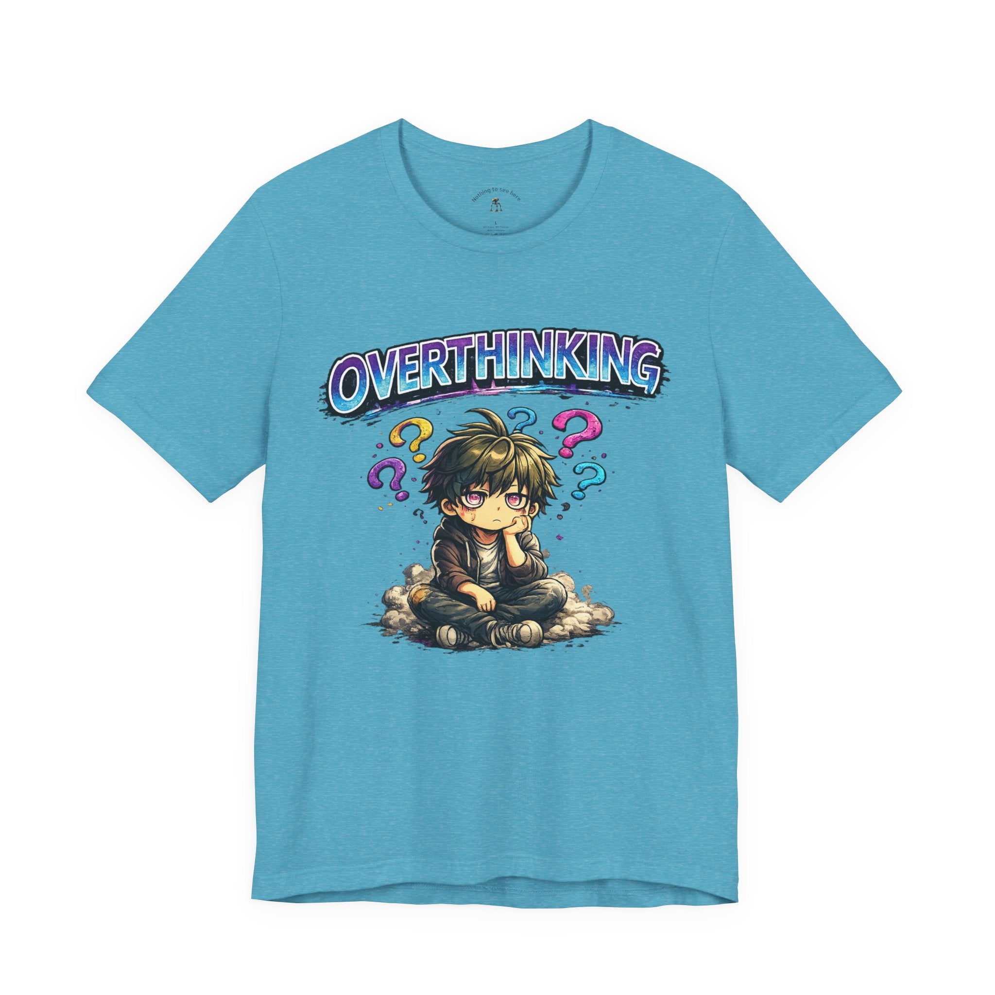 Overthinking – Still Deciding... | Retro Anime Apocalypse T-Shirt