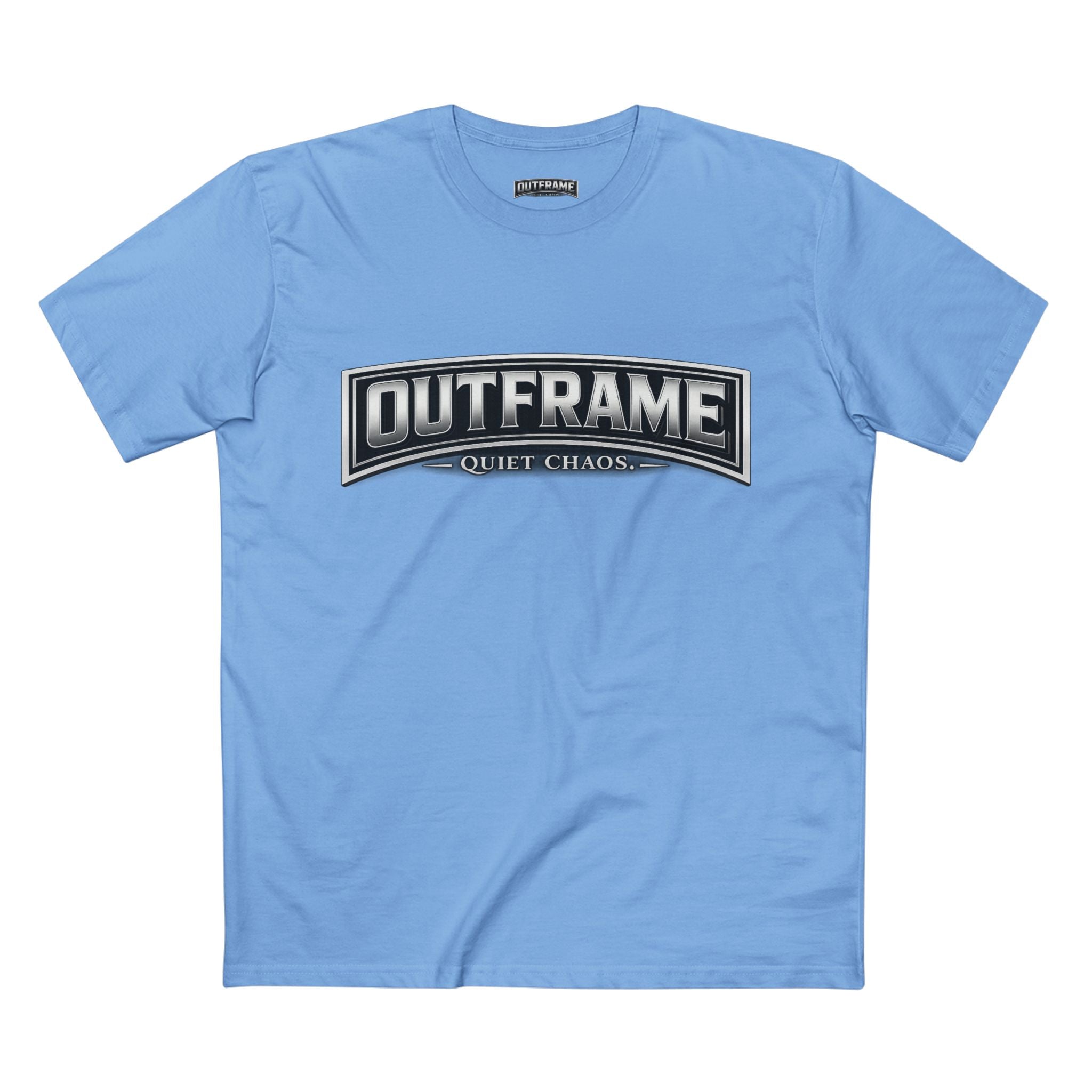 OUTFRAME® Quiet Chaos. | Premium Minimalist Statement T-Shirt | Essentials Collection