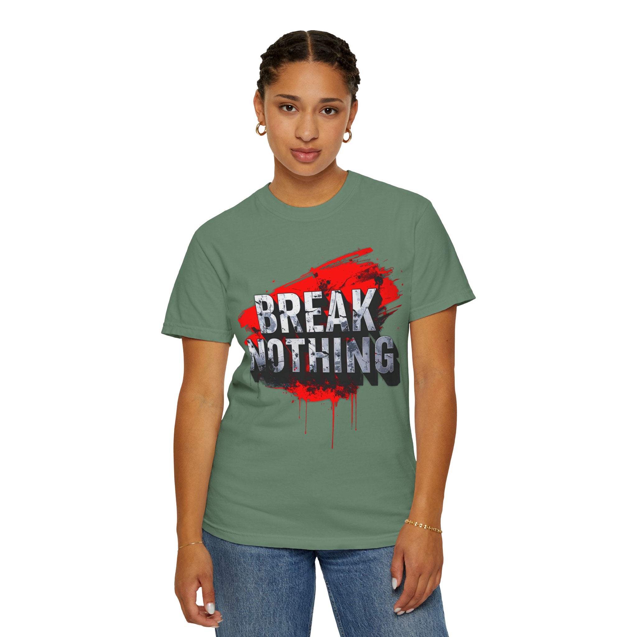 BREAK NOTHING – RAW Statement Hoodie | Outframe