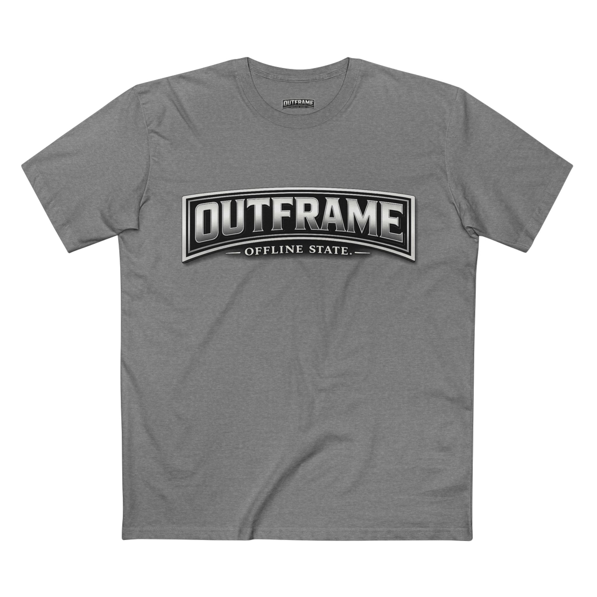 OUTFRAME® Offline State. | Premium Minimalist Statement T-Shirt | Essentials Collection