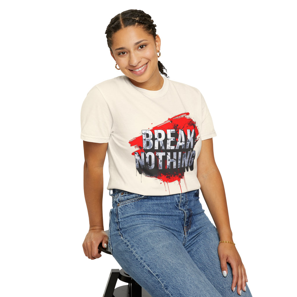 BREAK NOTHING – RAW Statement Hoodie | Outframe