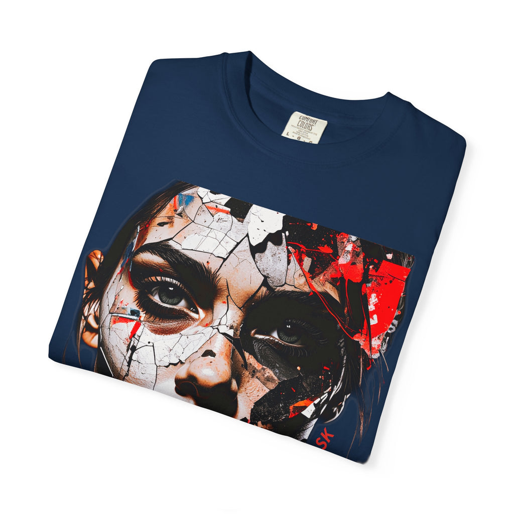 CRACK THE MASK – Dark Statement Graphic Tee