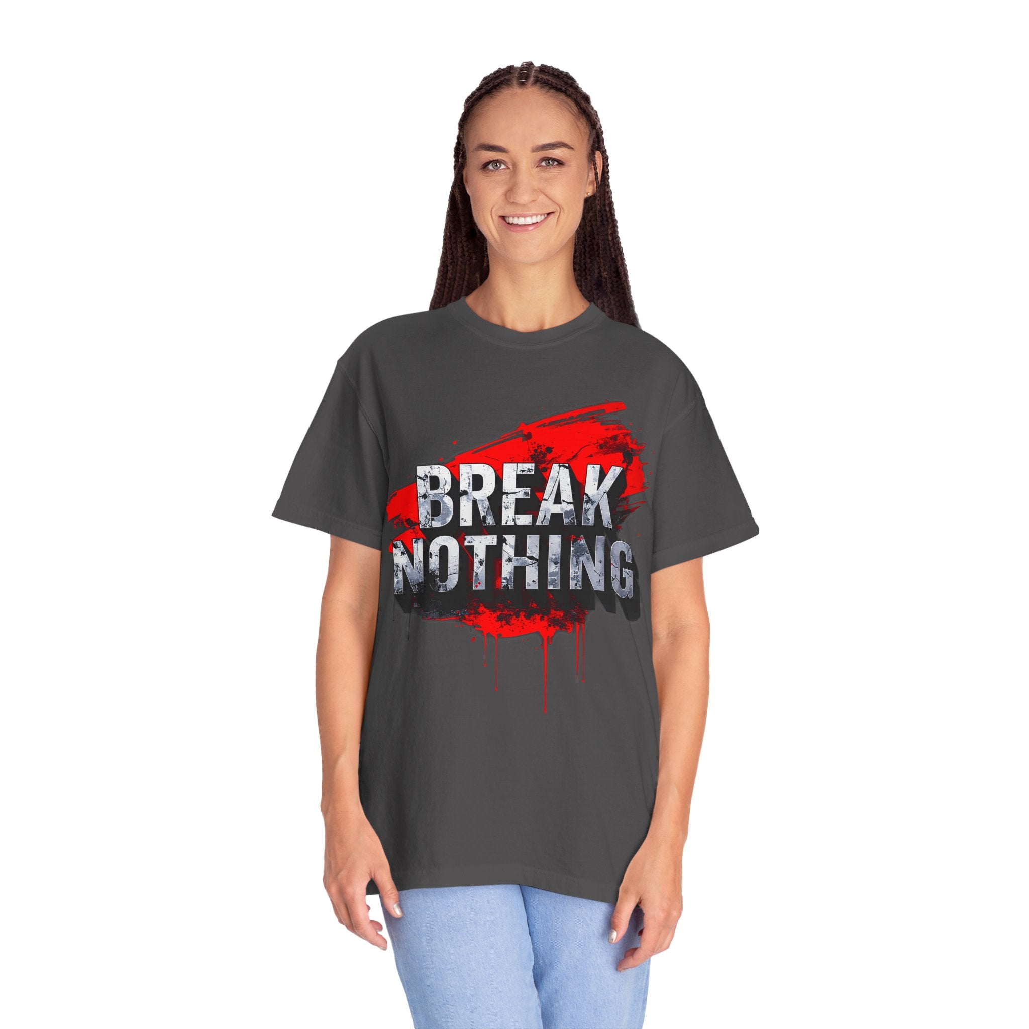 BREAK NOTHING – RAW Statement Hoodie | Outframe