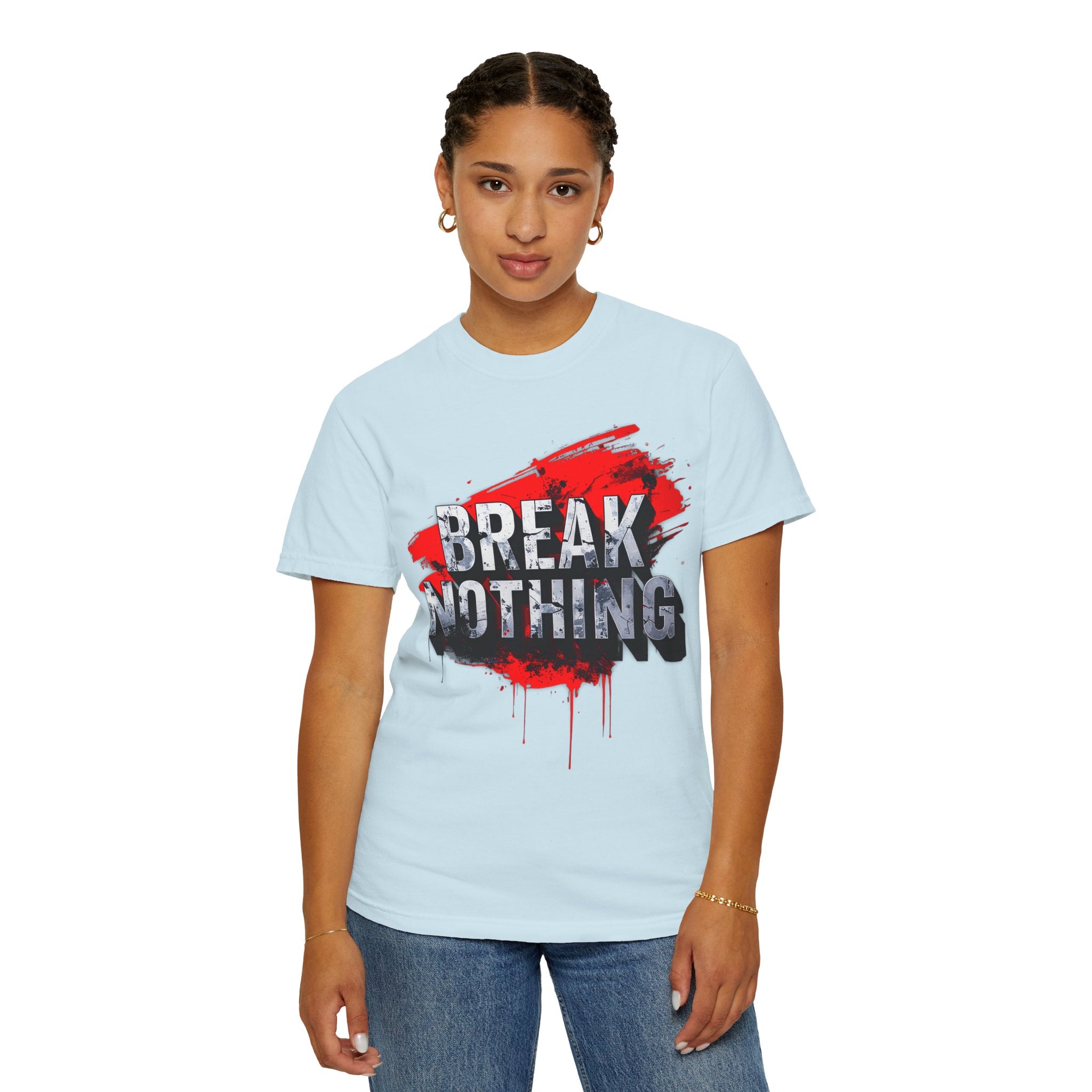 BREAK NOTHING – RAW Statement Hoodie | Outframe