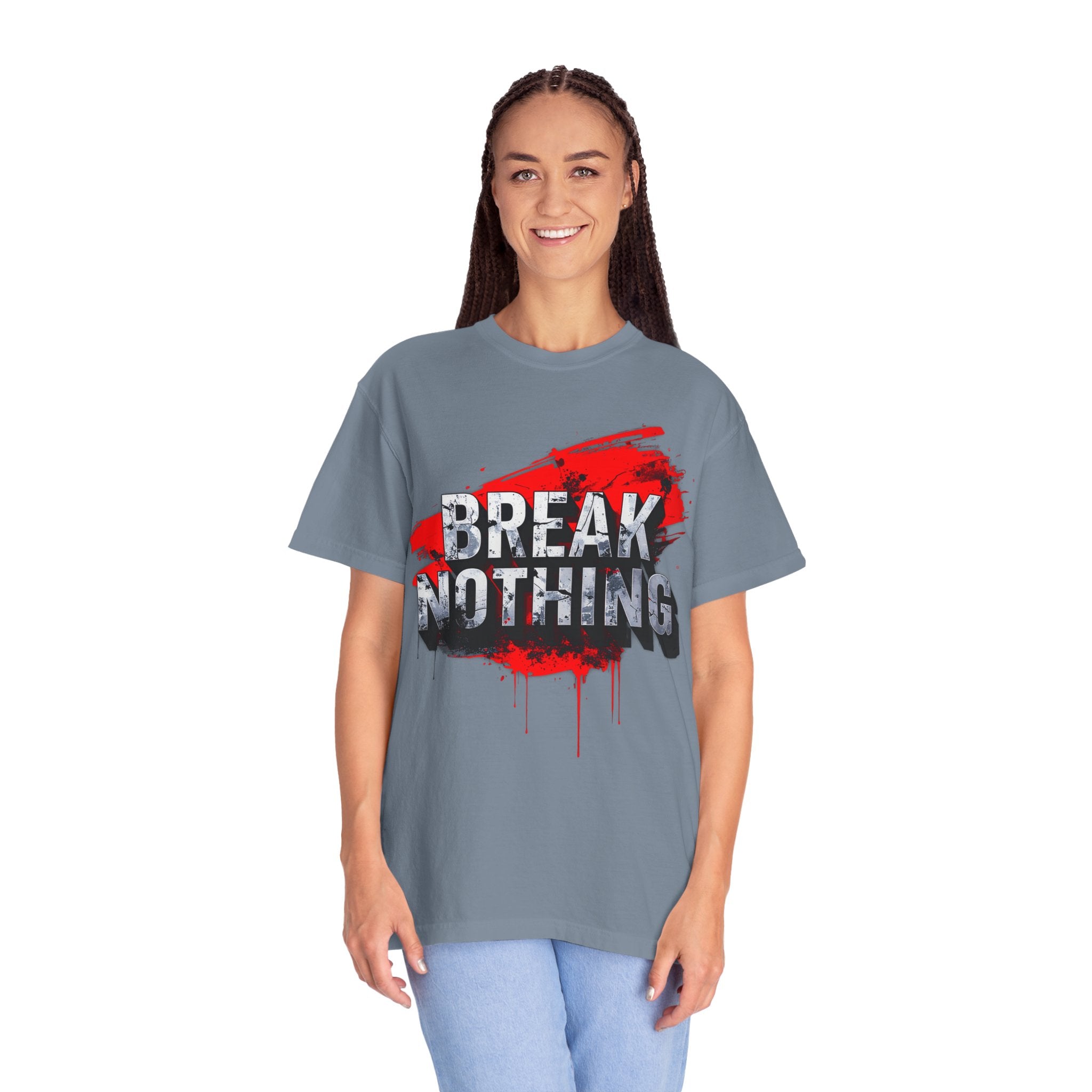 BREAK NOTHING – RAW Statement Hoodie | Outframe