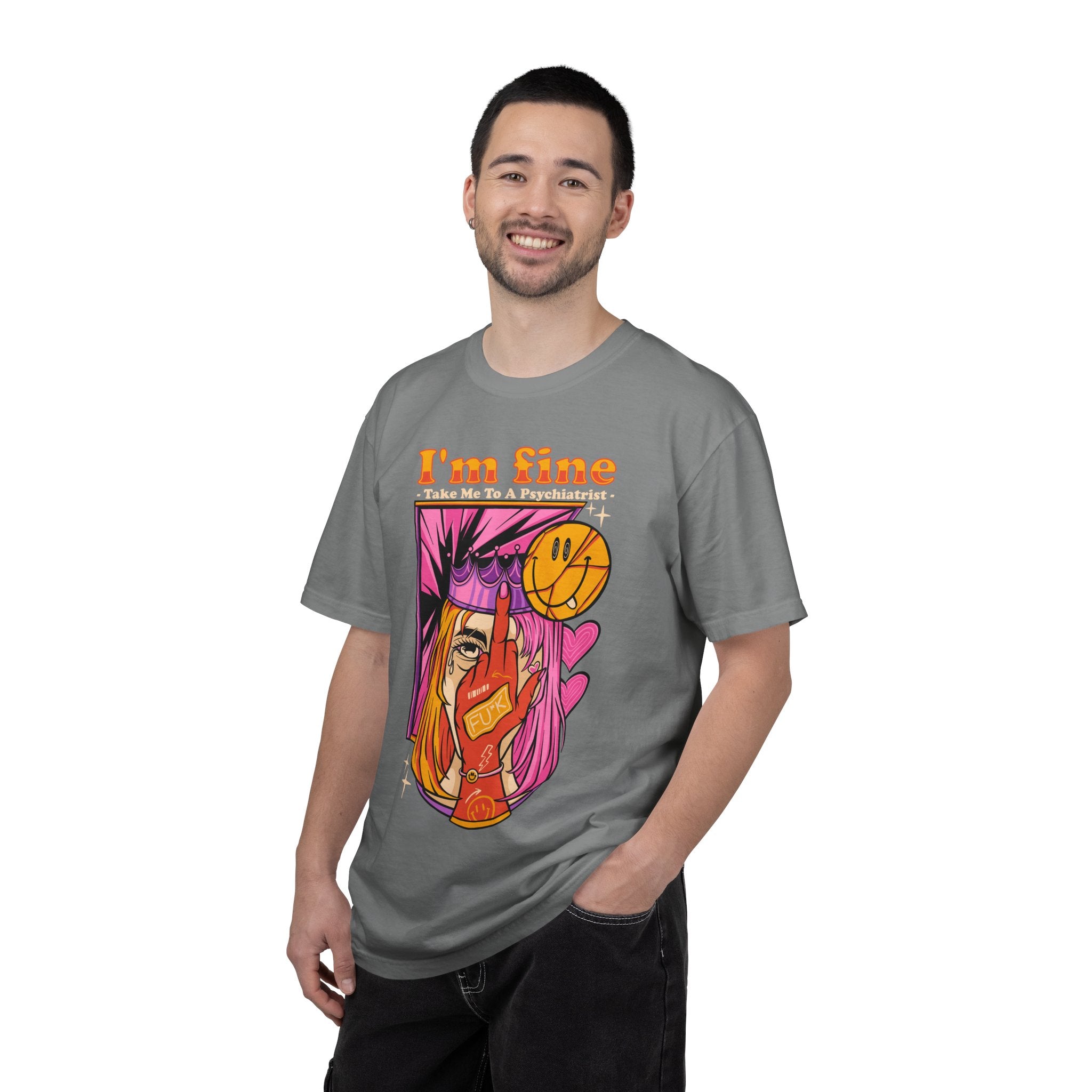 I’M FINE – Irony Street Tee