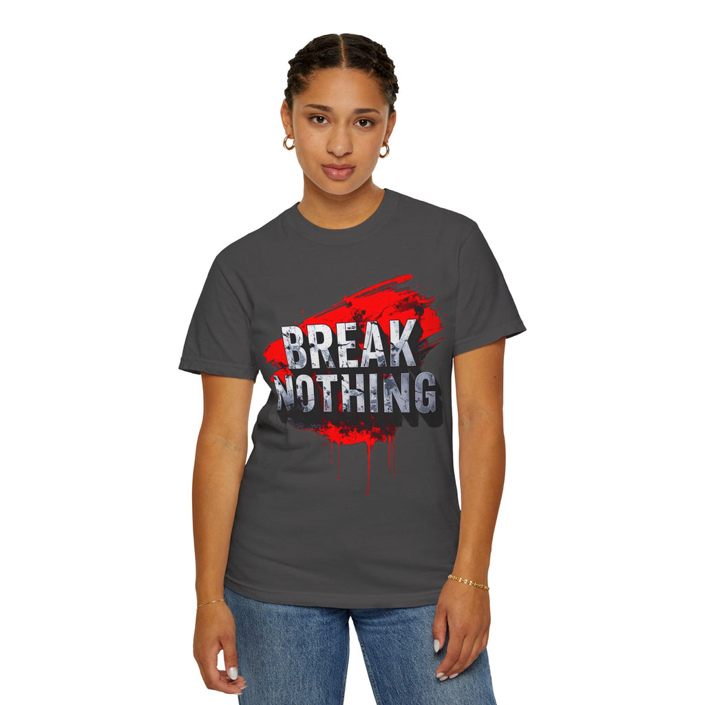 BREAK NOTHING – RAW Statement Hoodie | Outframe