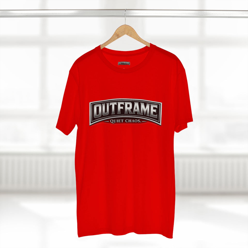 OUTFRAME® Quiet Chaos. | Premium Minimalist Statement T-Shirt | Essentials Collection