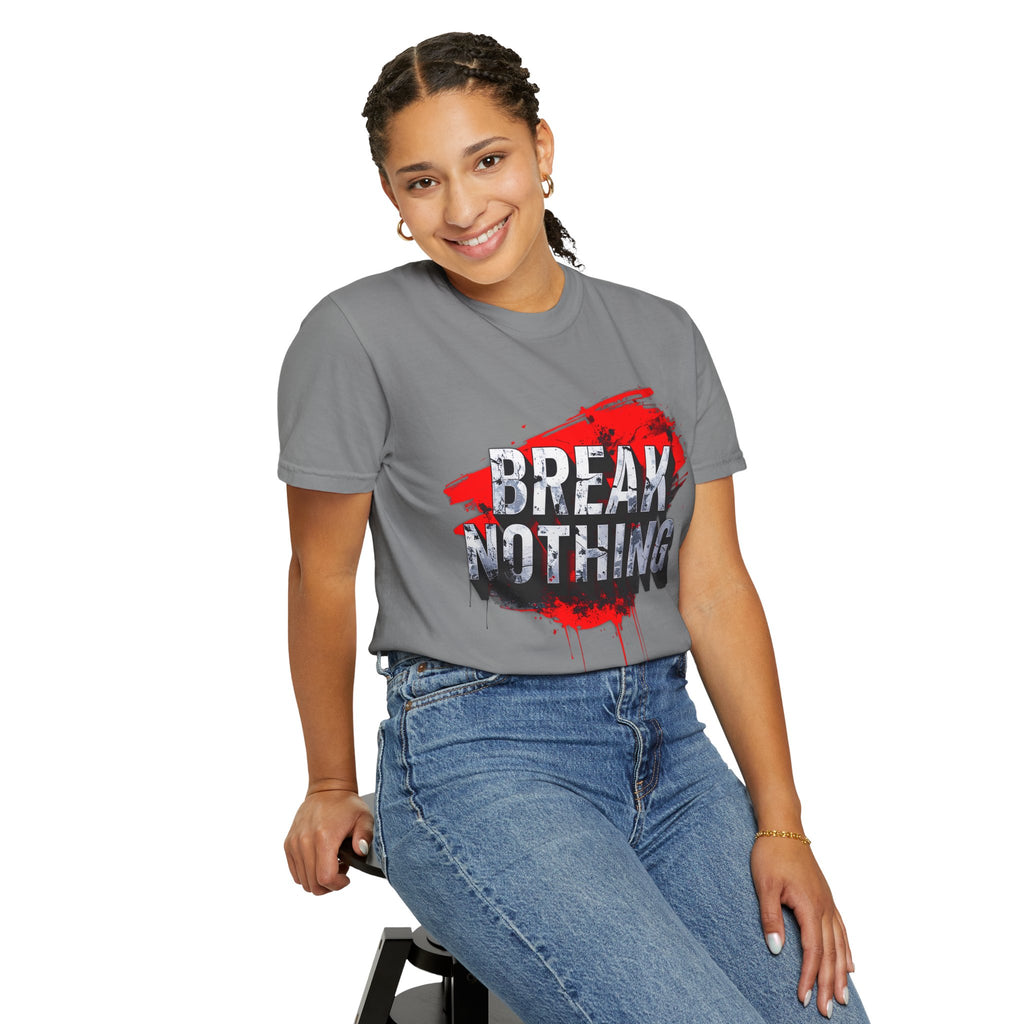 BREAK NOTHING – RAW Statement Hoodie | Outframe