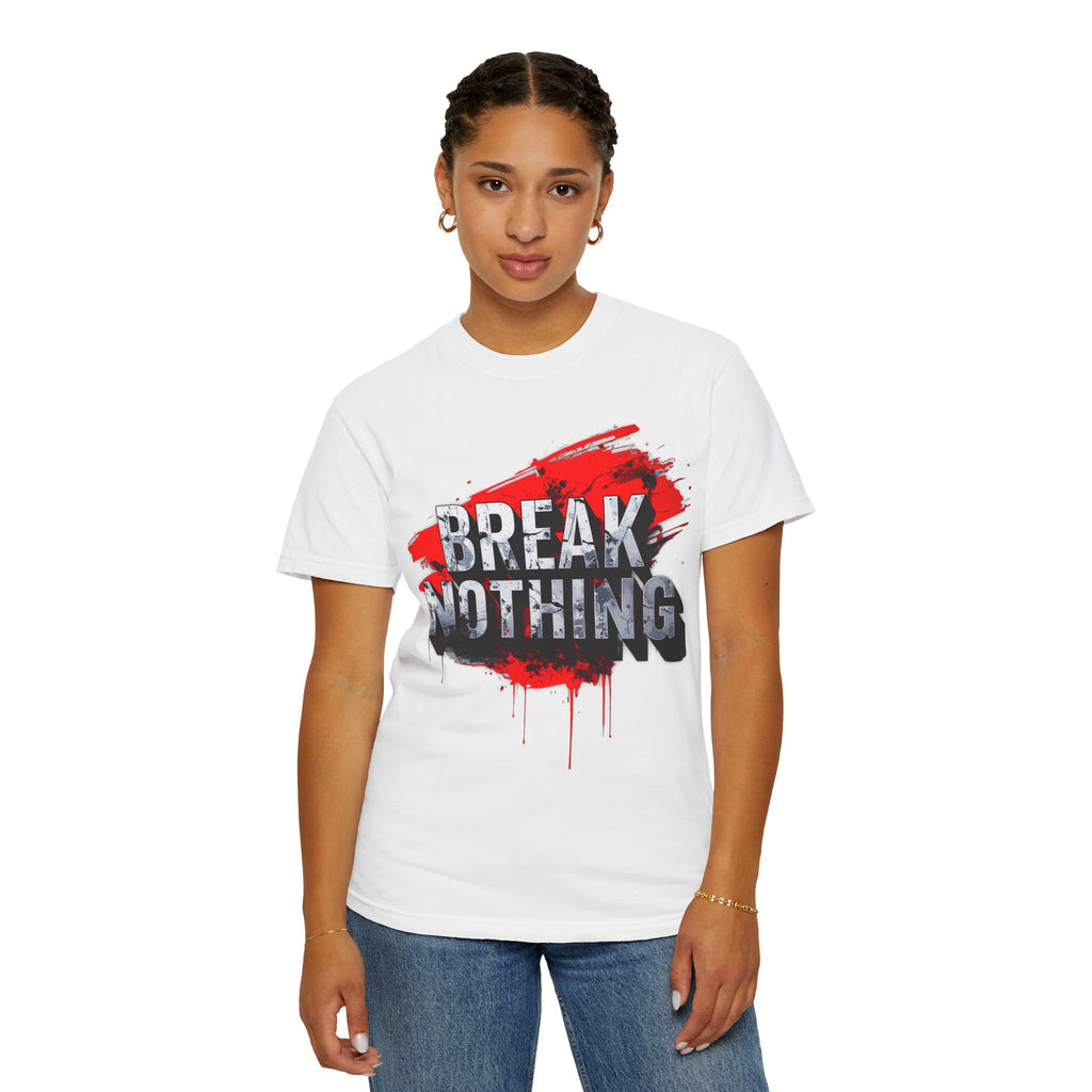 BREAK NOTHING – RAW Statement Hoodie | Outframe