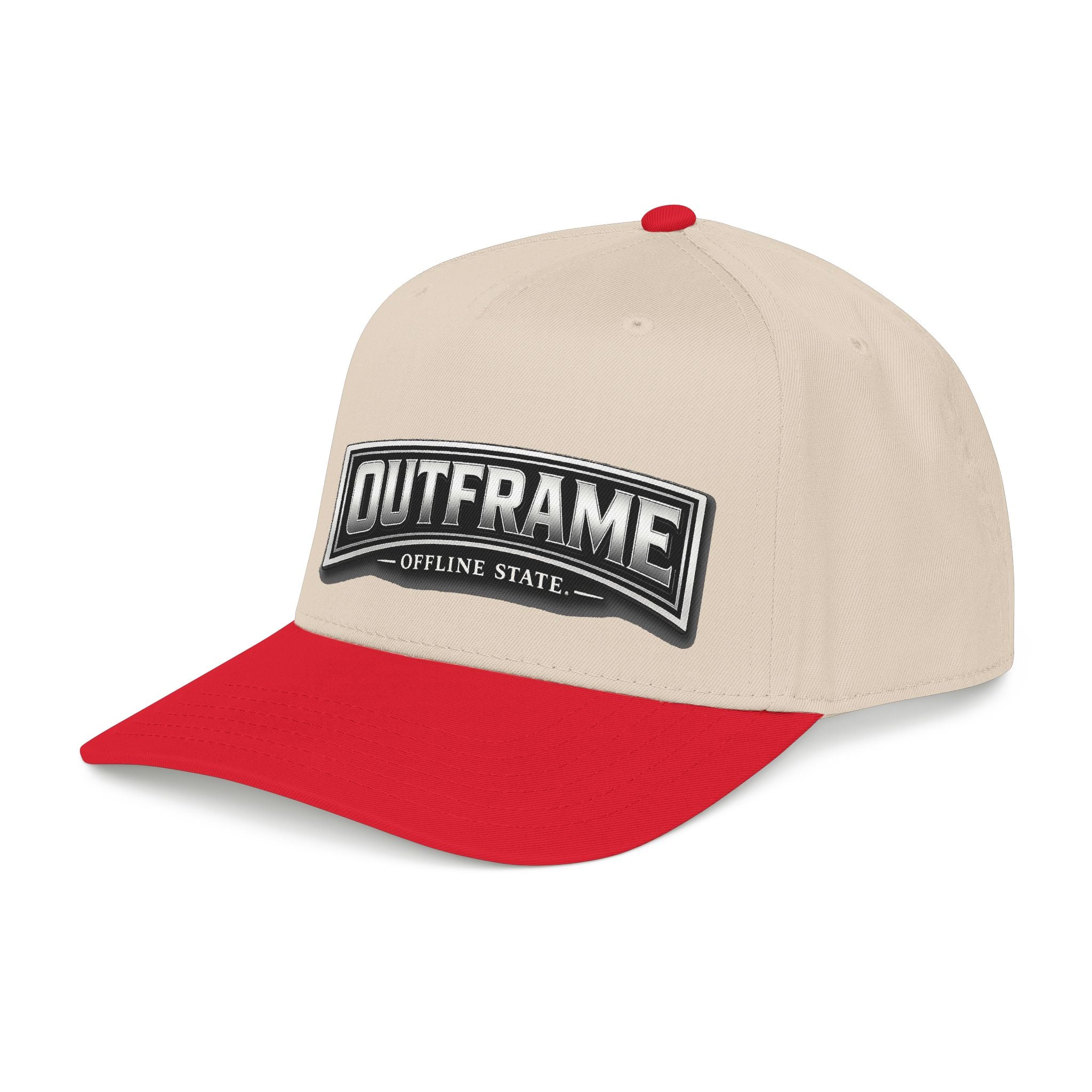Outframe 'Offline State' Embroidered Baseball Cap — Vintage Arch Logo